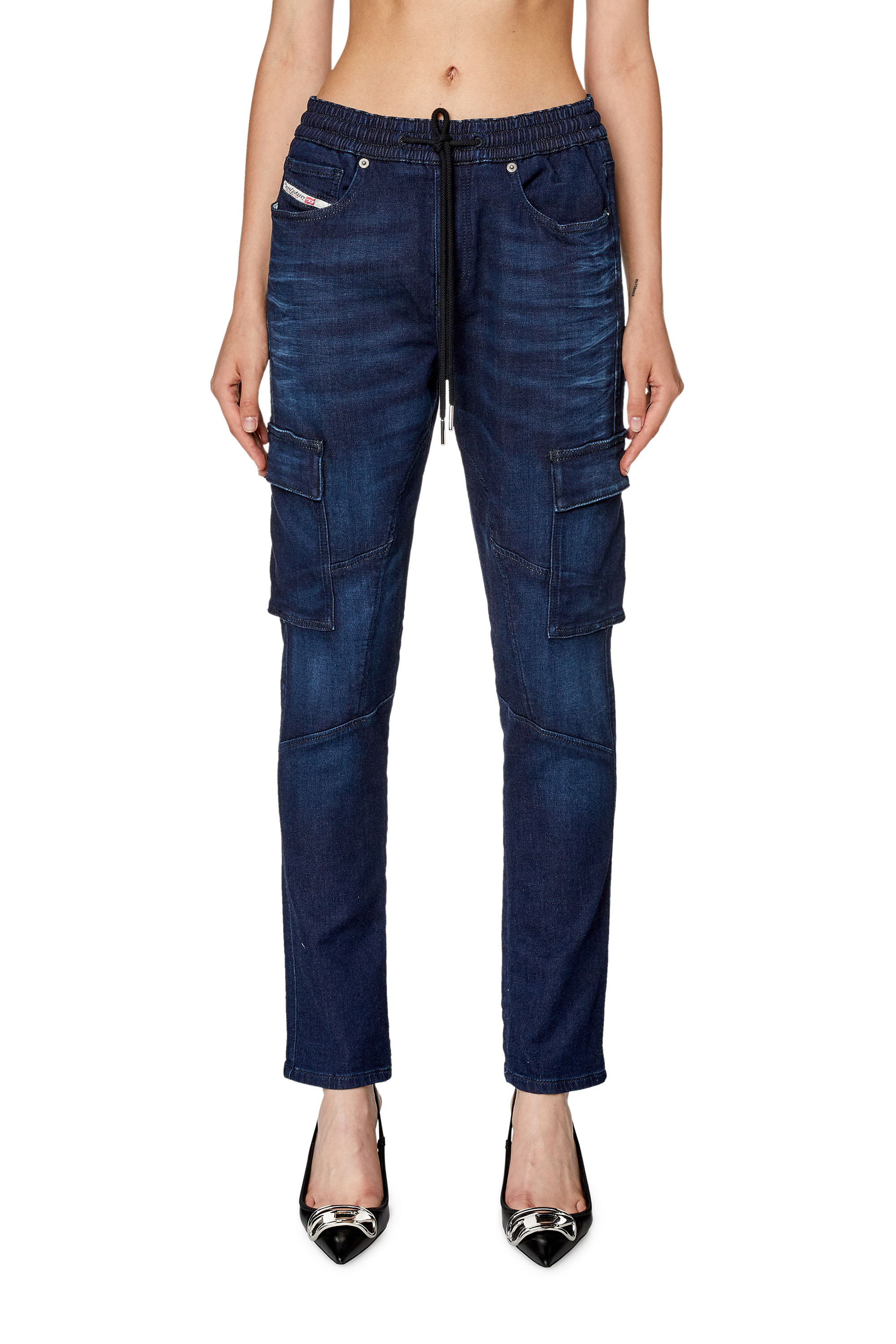 Diesel - Slim 2051 D-Ursy Track Denim 068FI, ダークブルー - Image 2