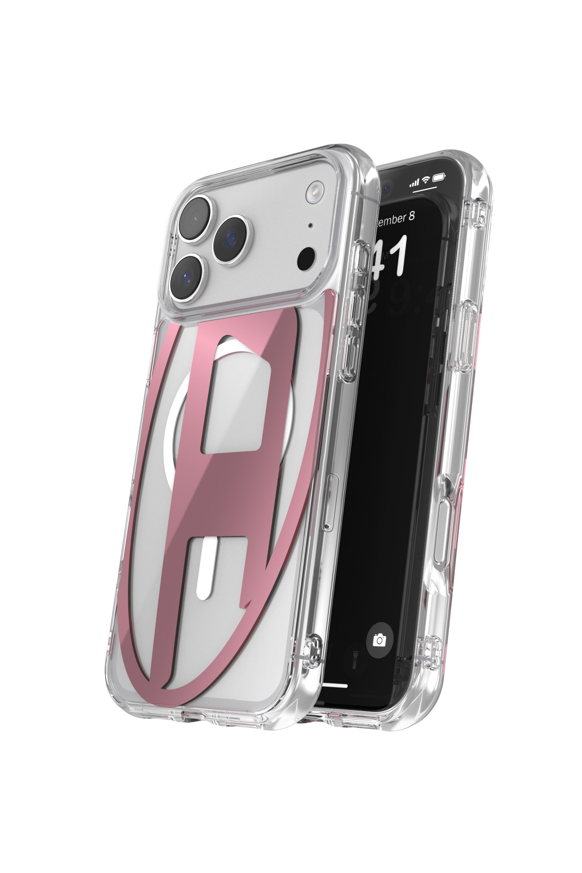 Diesel - 60422 AOP CASE, Unisex's IPHONE 17 PRO MAX in ピンク / ホワイト - 3