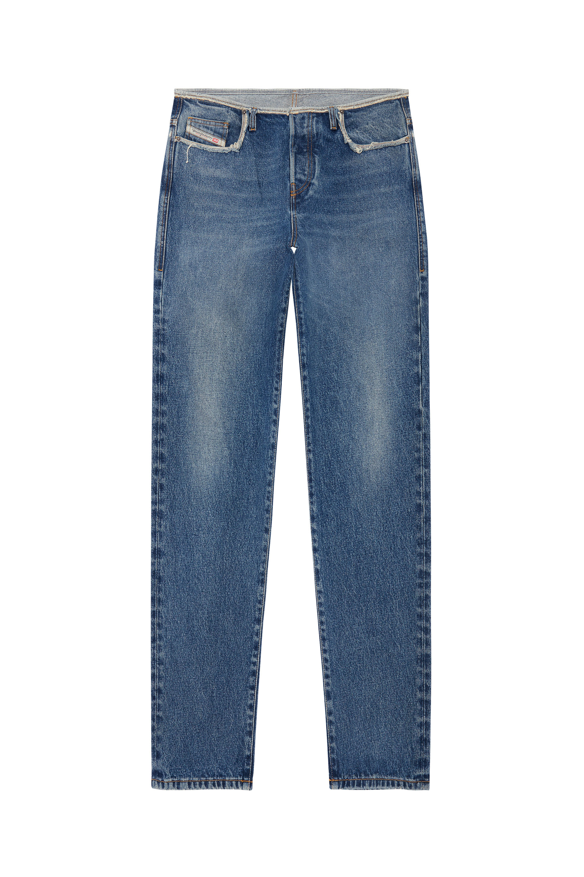 Diesel - D-Pend 007F2 Straight Jeans, ミディアムブルー - Image 6