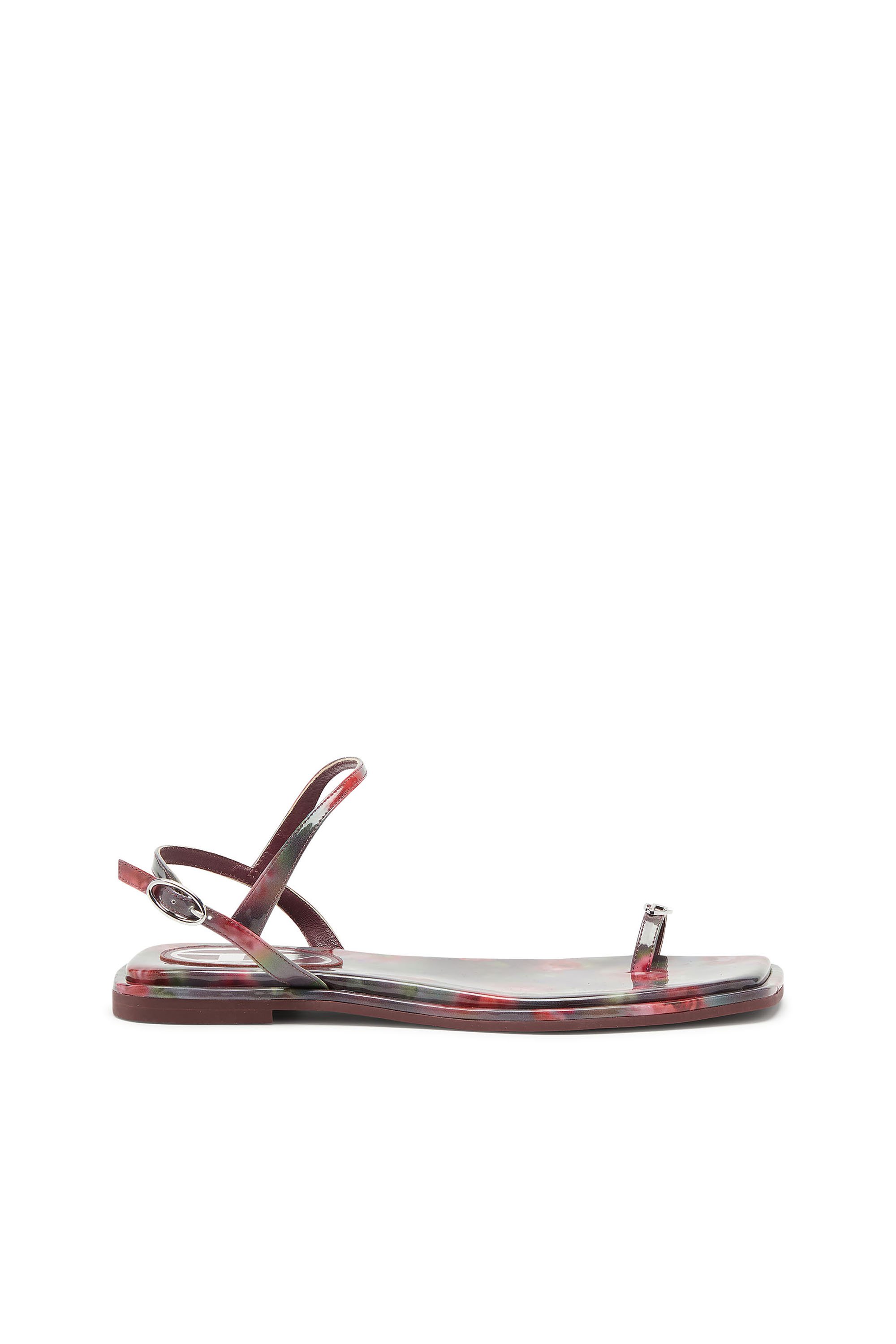 Diesel - D-AMBER INFRA 0, Female's D-Amber - Sandals with all-over print in バイオレット/ピンク - 1