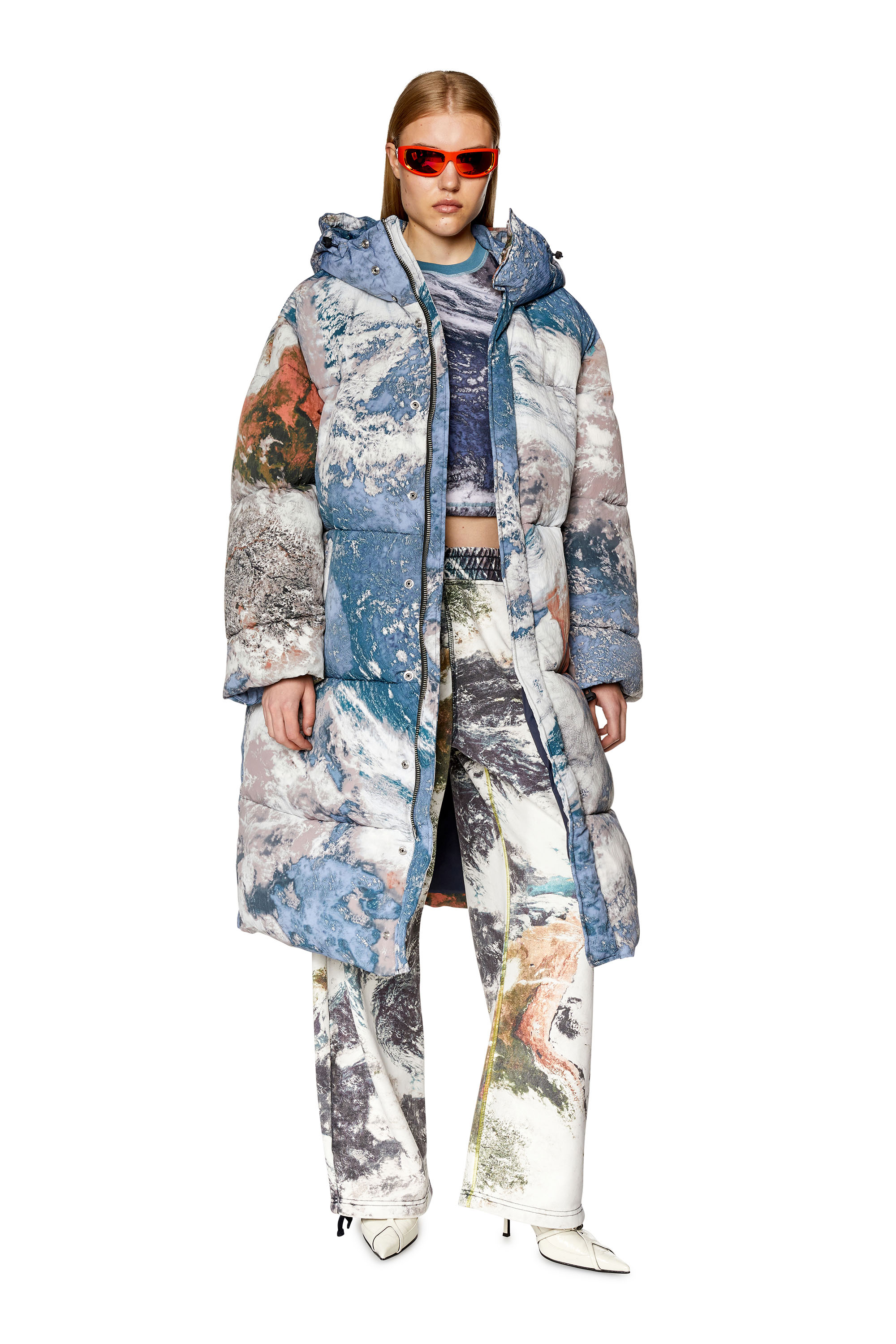 Diesel - W-TAKRY-CMF, ブルー/ホワイト - Image 1