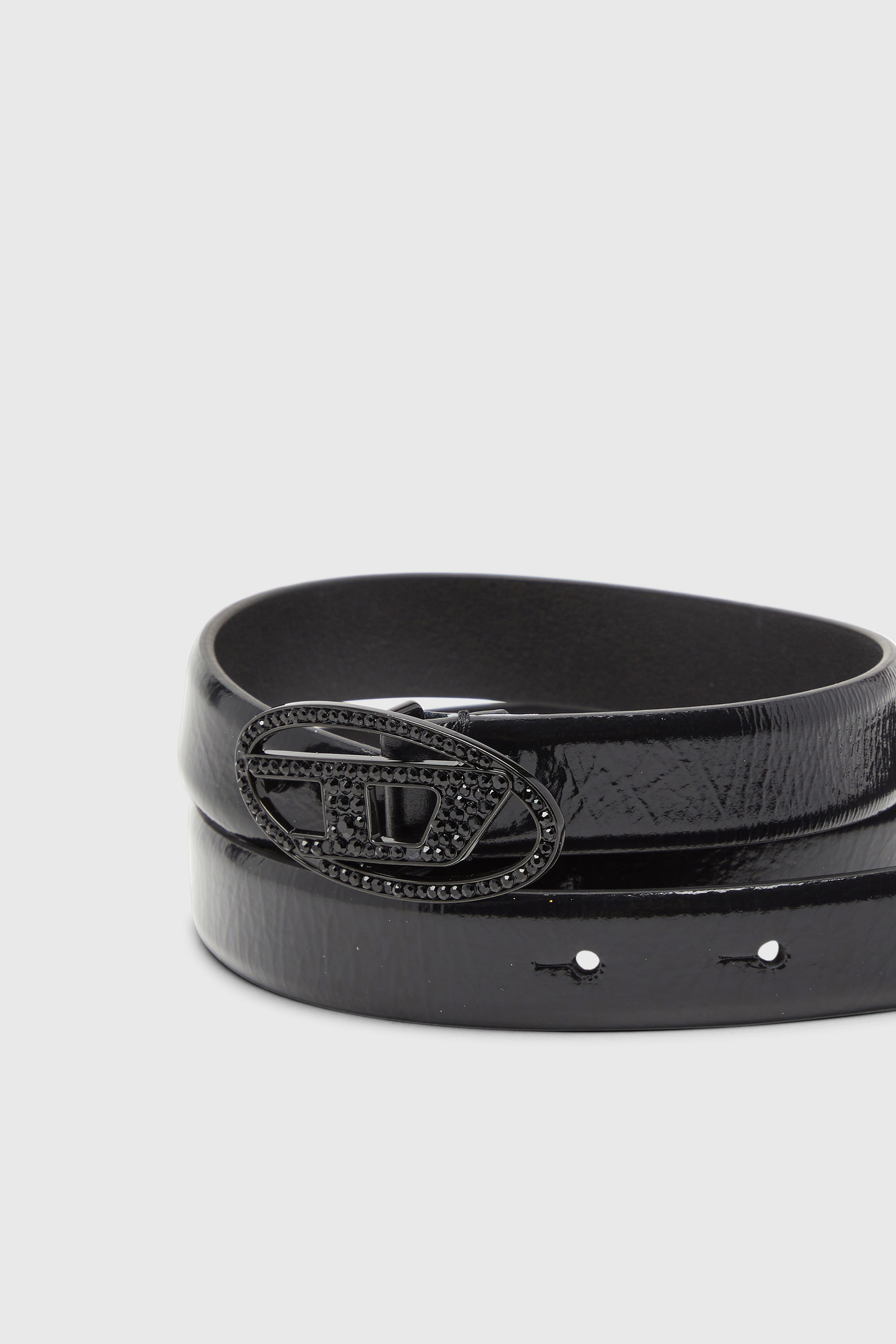Diesel - B-1DR STRASS 20, Female's レザーベルト in ブラック - 3
