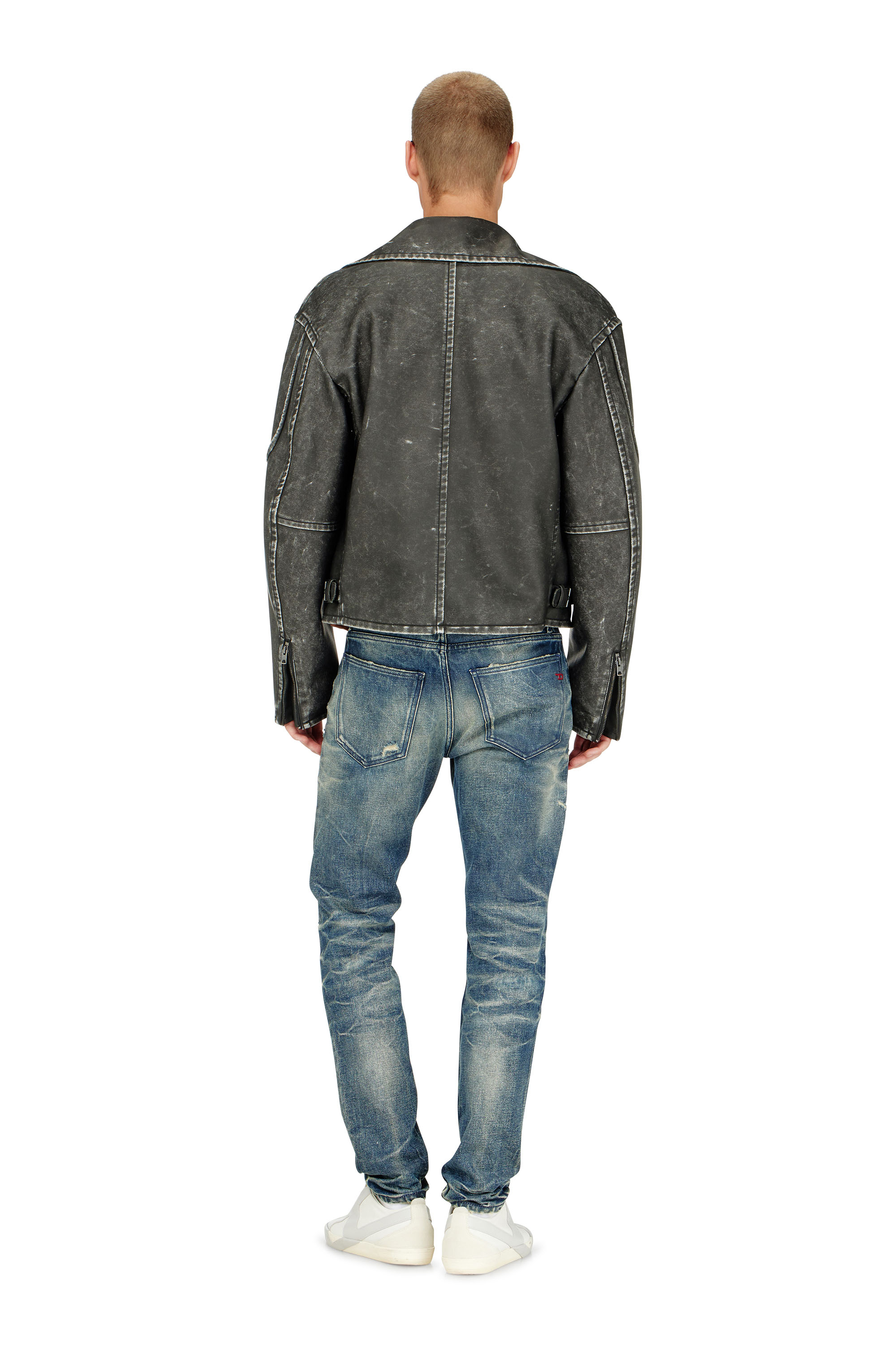 Diesel - Male's Slim Jeans 2019 D-Strukt 09P36, ミディアムブルー - 4