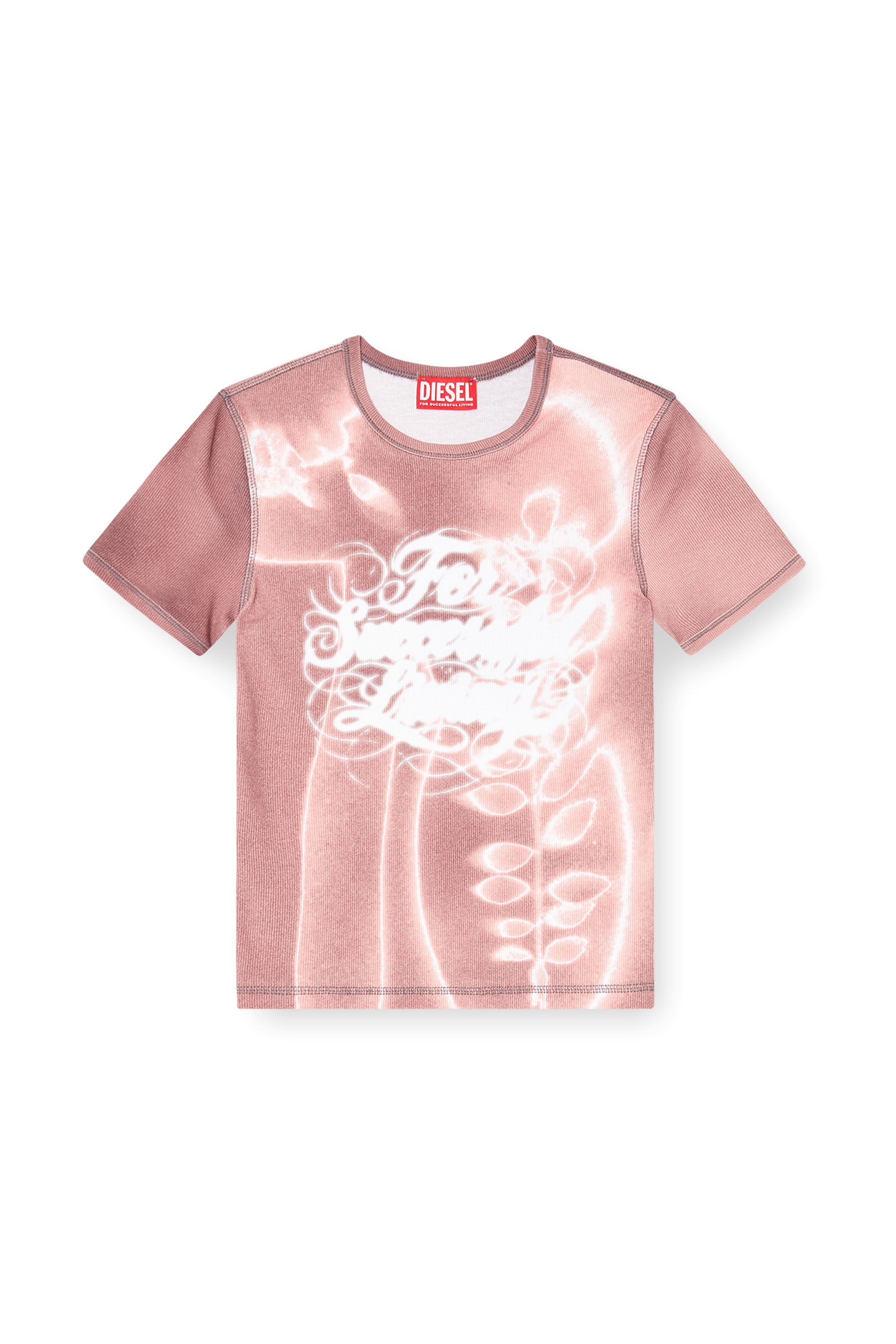 Diesel - T-ELE-LONG-AA4, Female's 半袖トップ in null - 3
