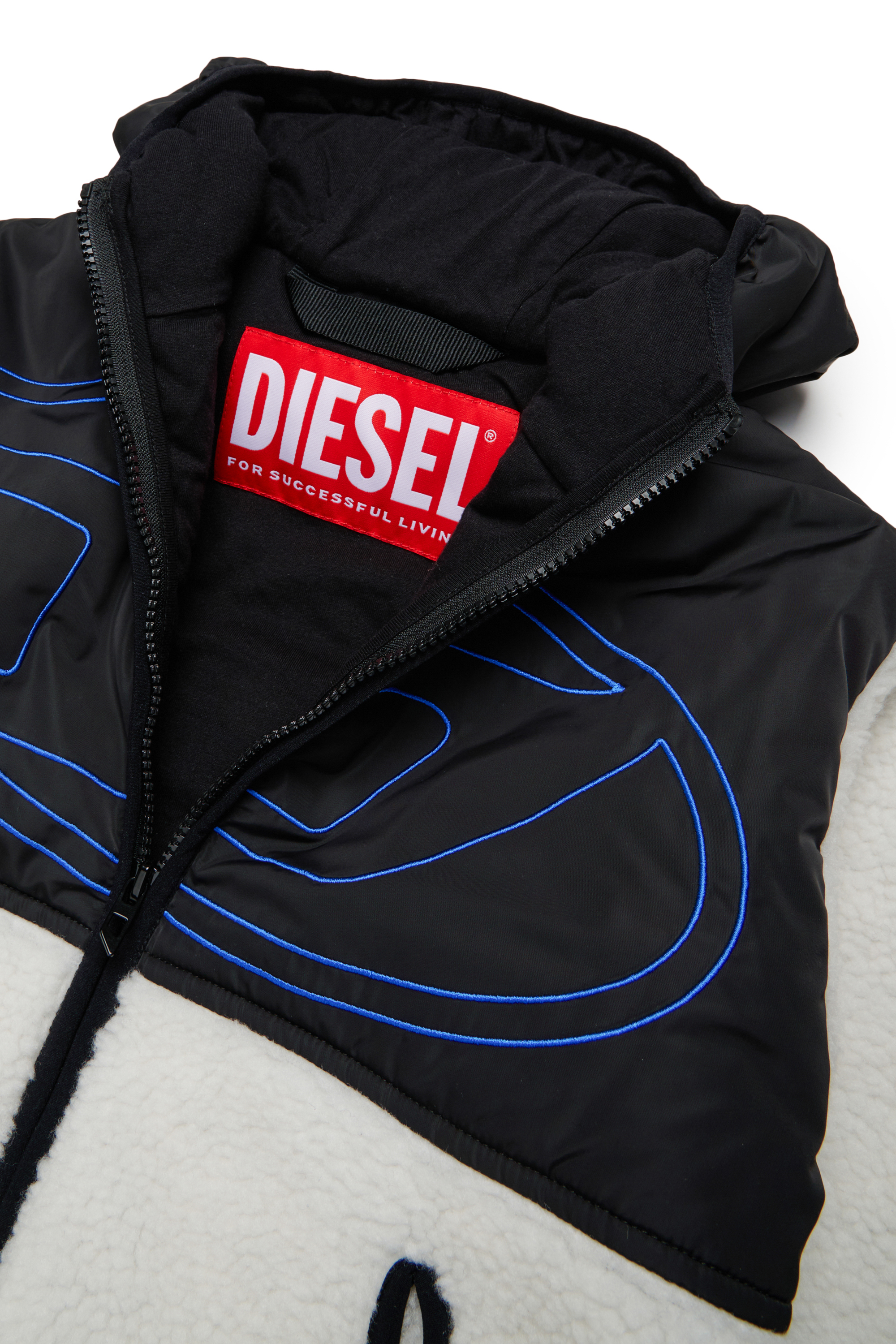 Diesel - JSHEAR, Male's ジャケット in ホワイト - 3