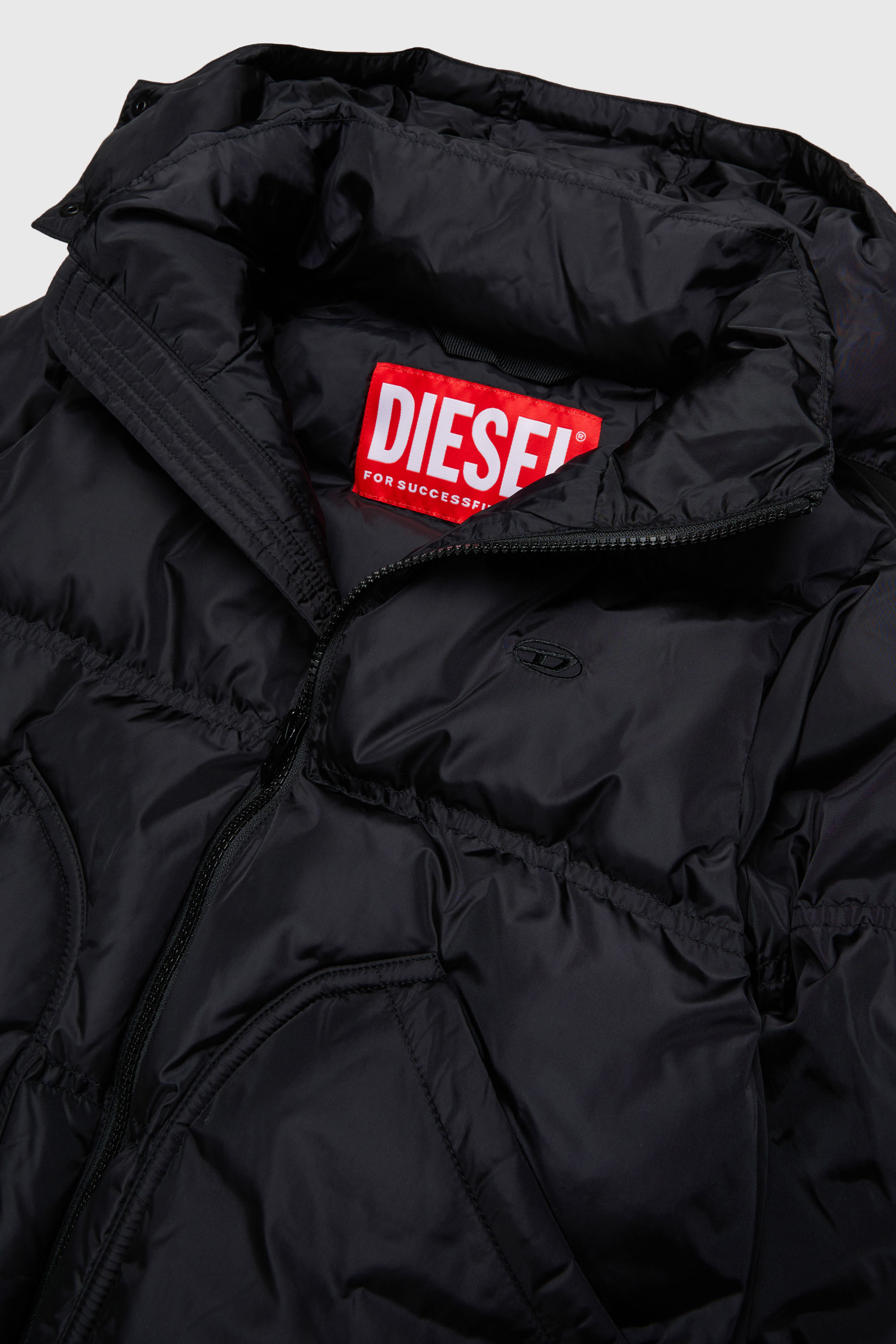 Diesel - JRIVON, Unisex's ジャケット in ブラック - 3