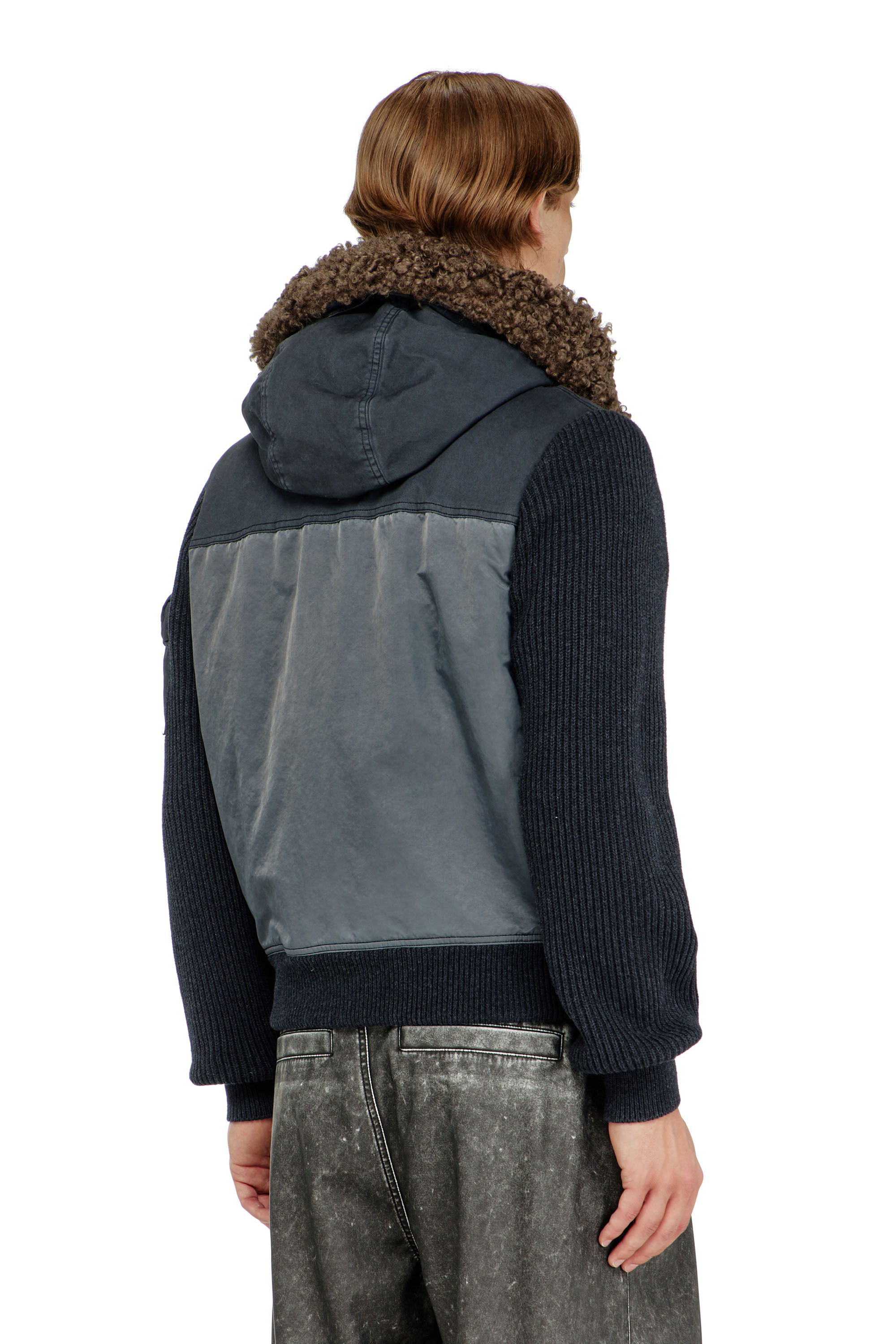 Diesel - W-DELLS, Male's ジャケット in ダークブルー - 5