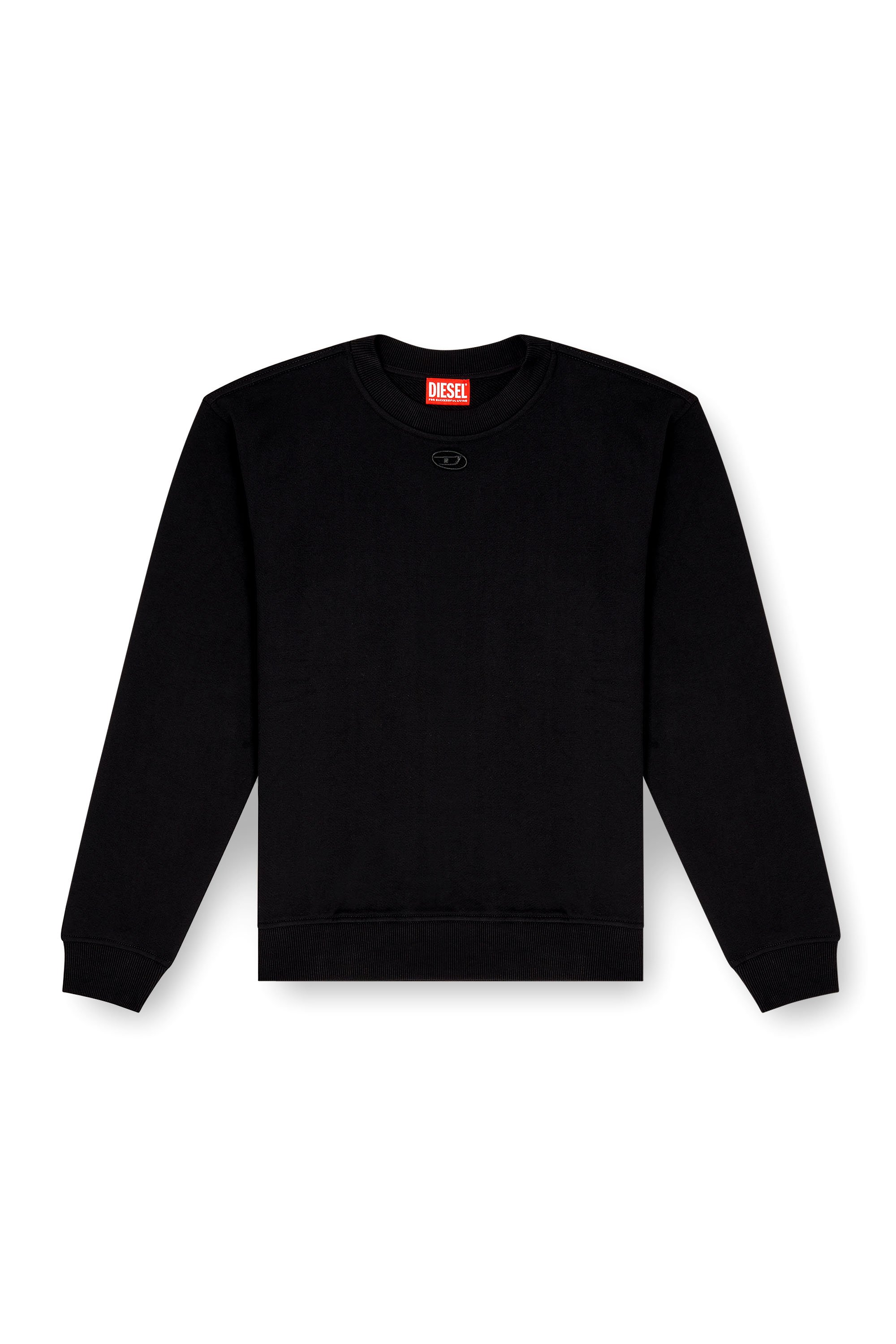 Diesel - F-NORMY-OD, Female's プルオーバースウェット in ブラック - 2