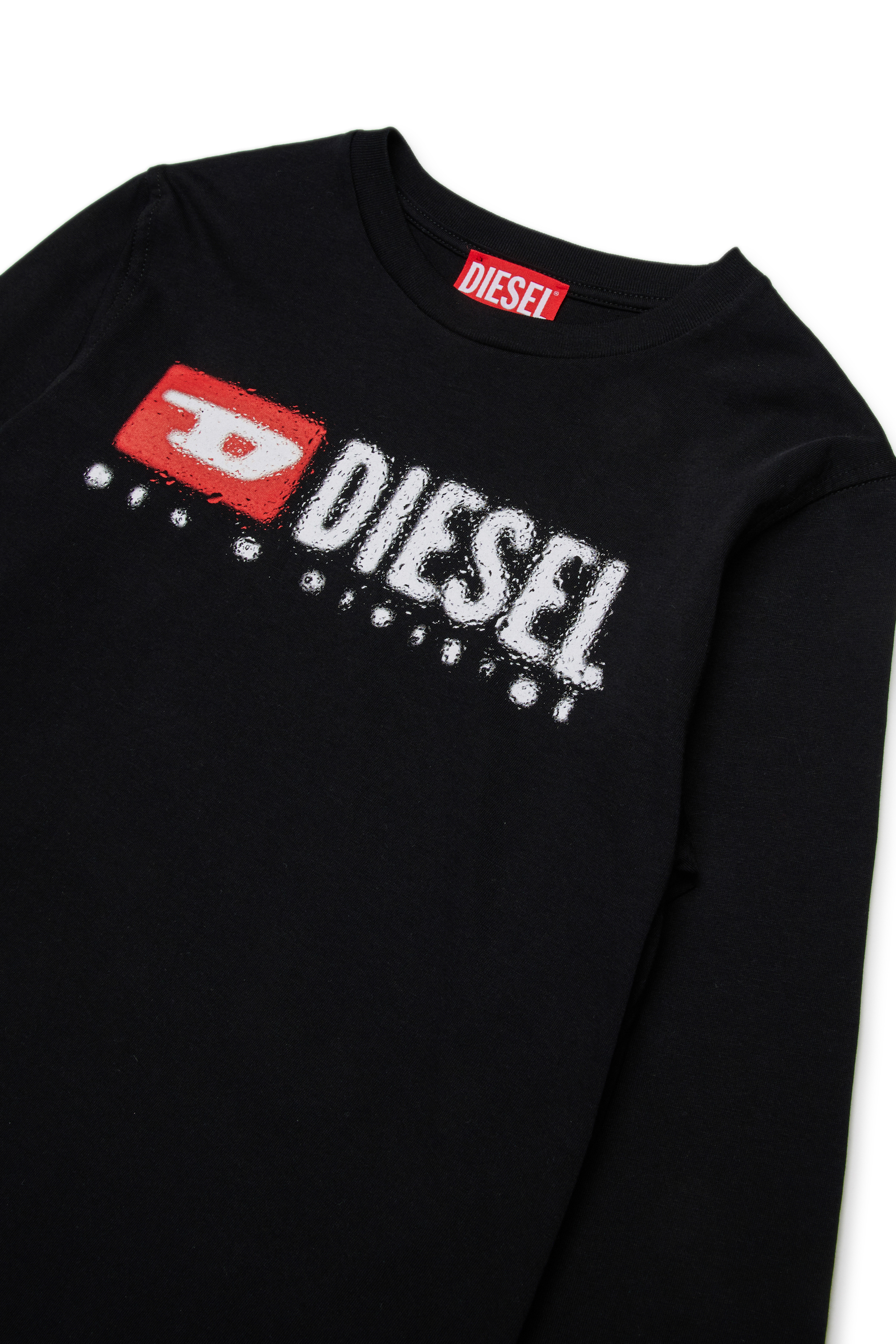 Diesel - TDROPS, Male's 長袖Tシャツ in ブラック - 3