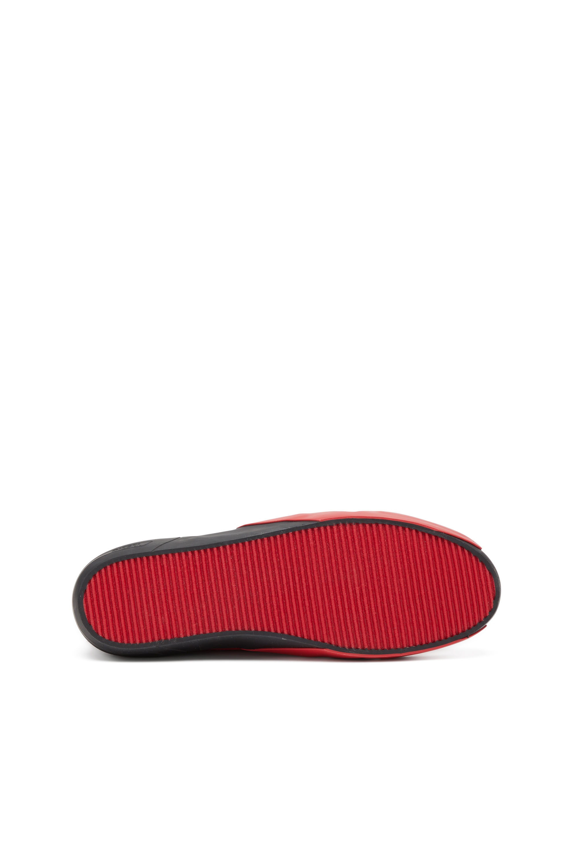 Diesel - S-SLANTE-D LOW, Male's スニーカー in ブラック/レッド - 5