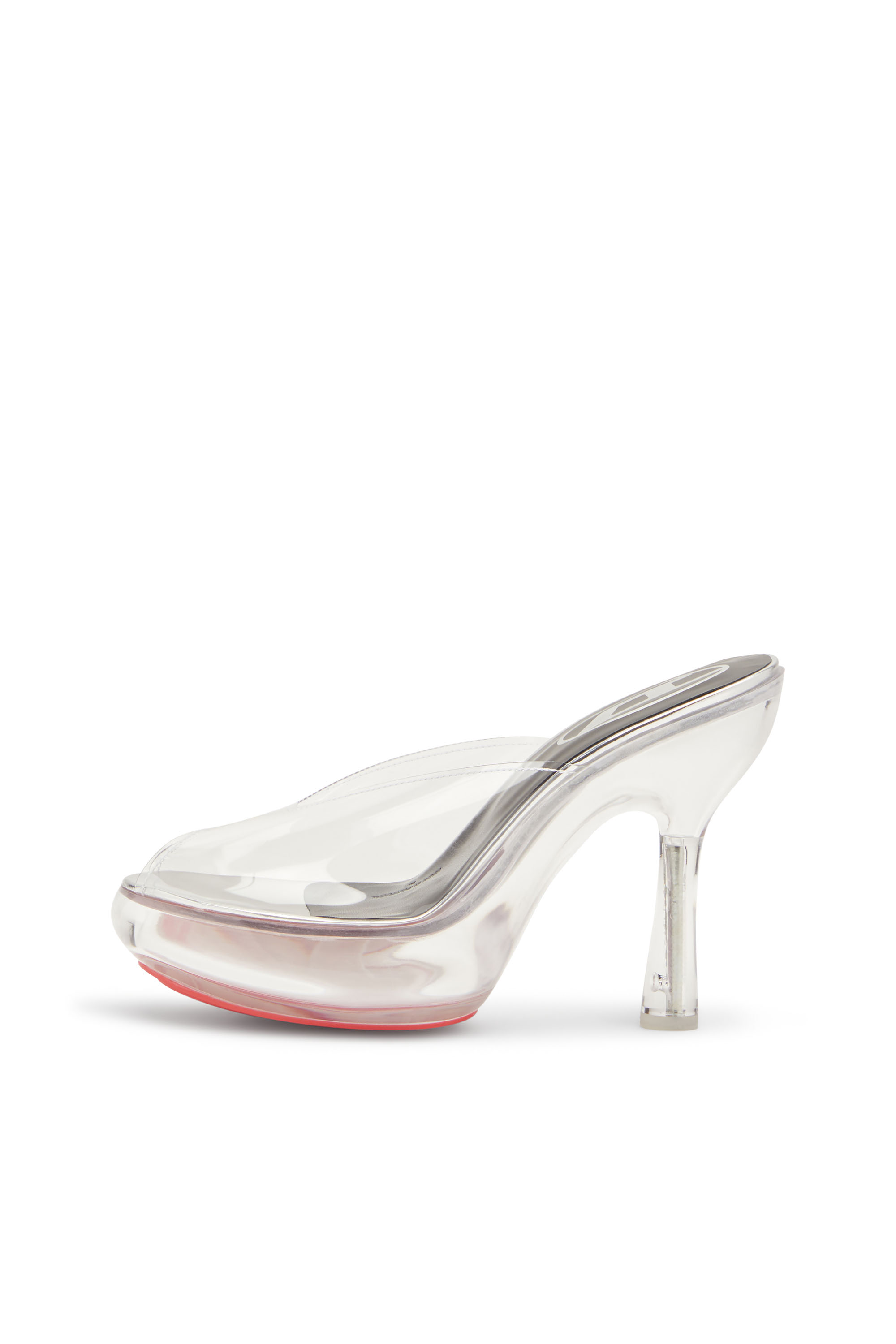 Diesel - D-LAKE PLATFORM SDL, Female's D-Lake-Platform mules in TPU and acetate in ホワイト - 8