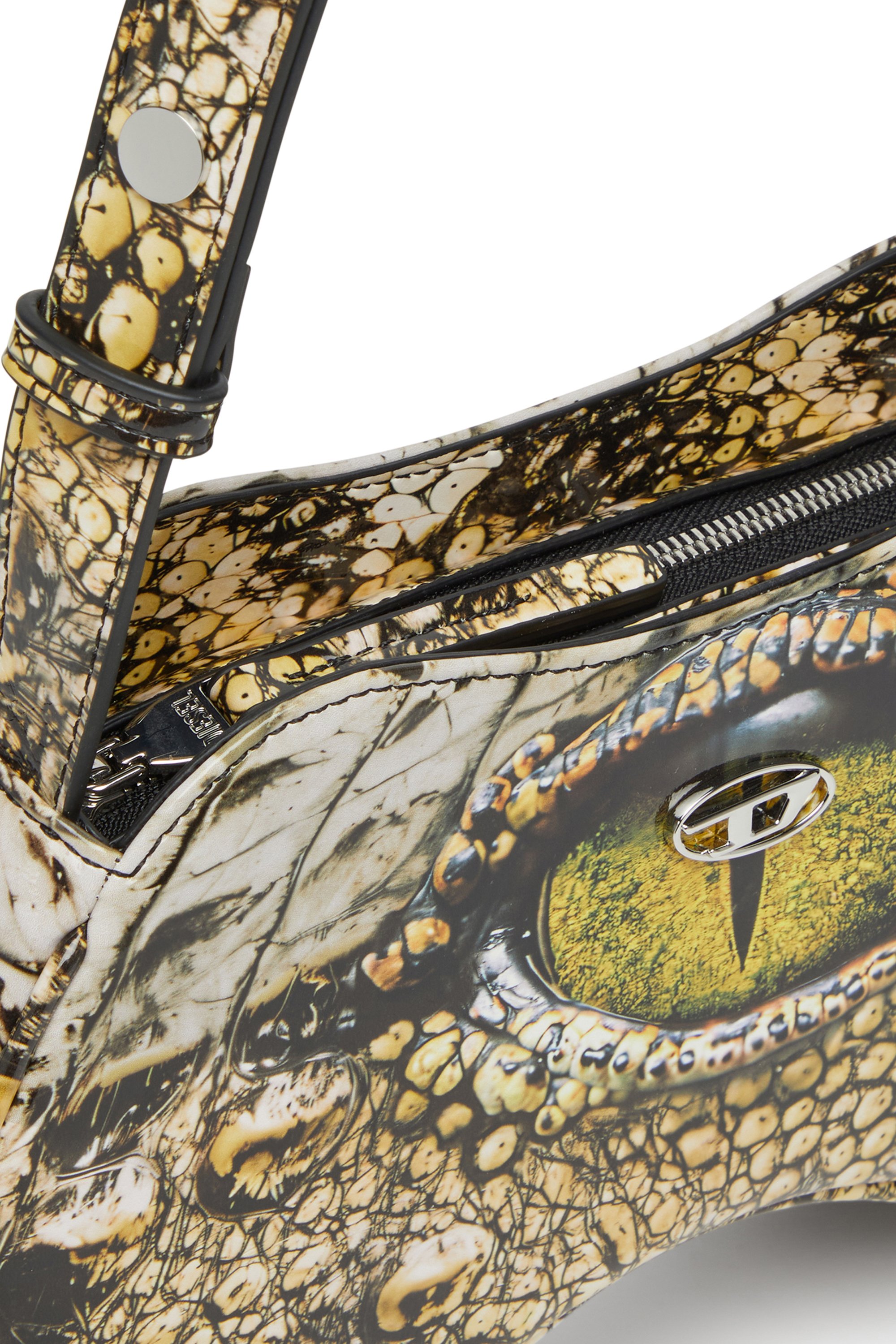 Diesel - PLAY SHOULDER, Female's ショルダーバッグ in イエロー - 6