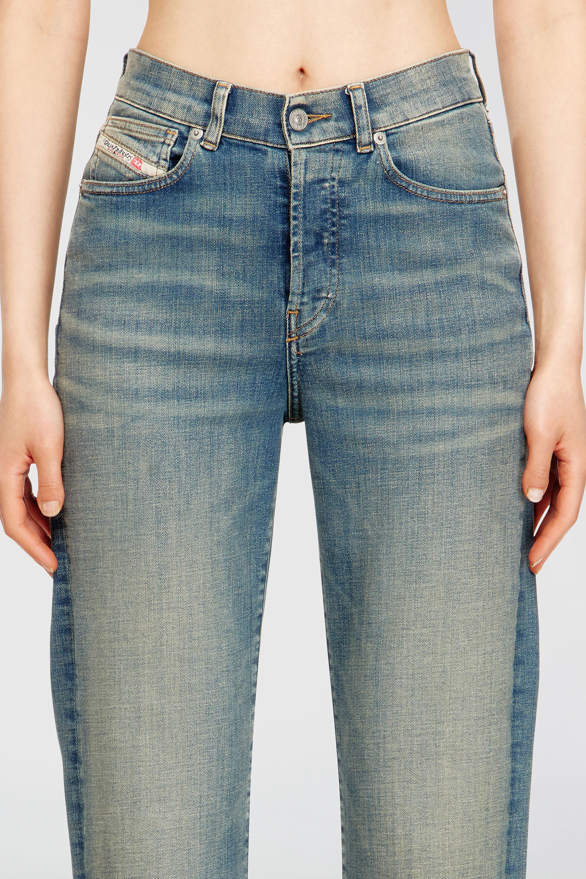 Diesel - Female's Regular Jeans 1971 D-Sent 09N32, ミディアムブルー - 5
