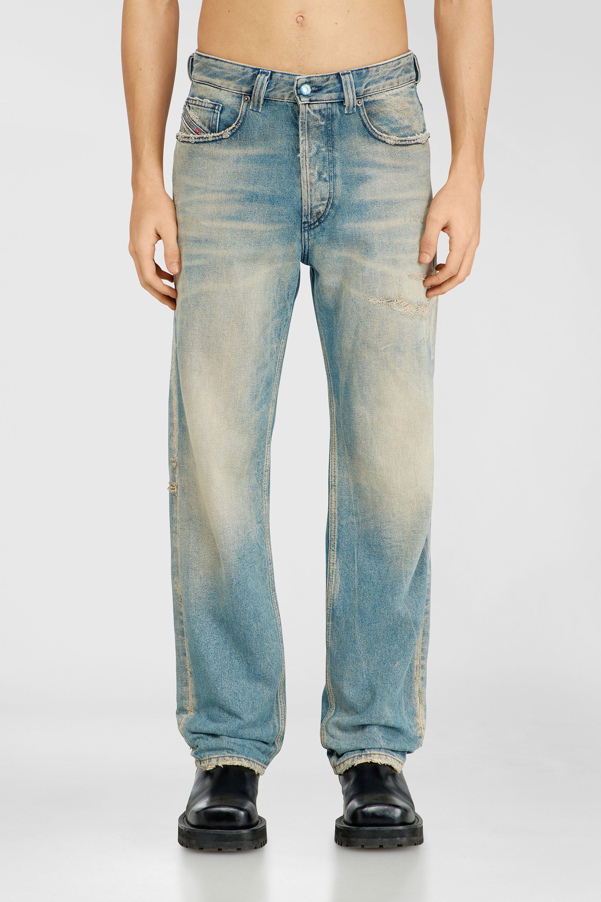 Diesel - Male's Regular Jeans 2024 D-Macs 09N30, ライトブルー - 1