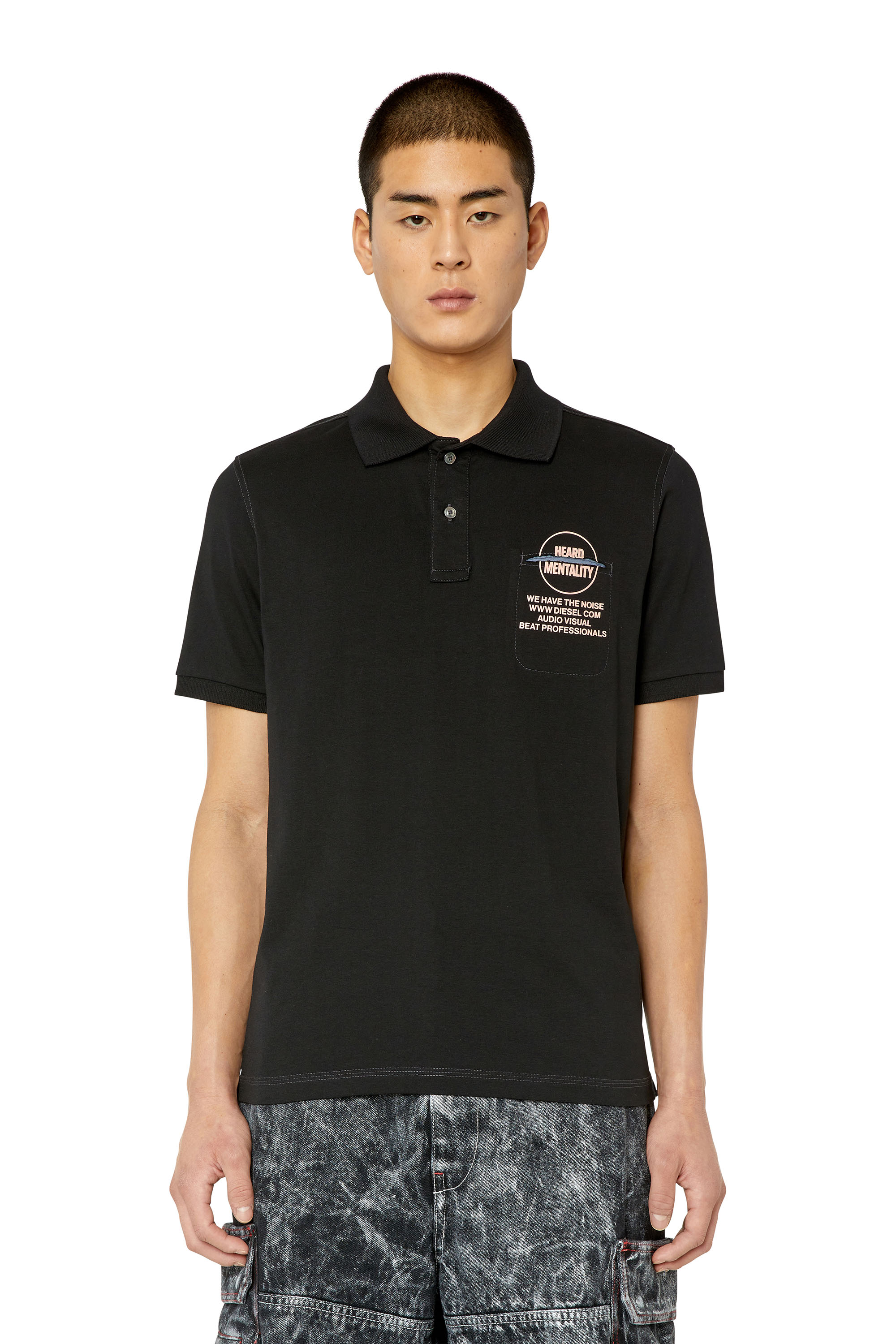 Diesel - T-SPOUCH, ブラック - Image 1