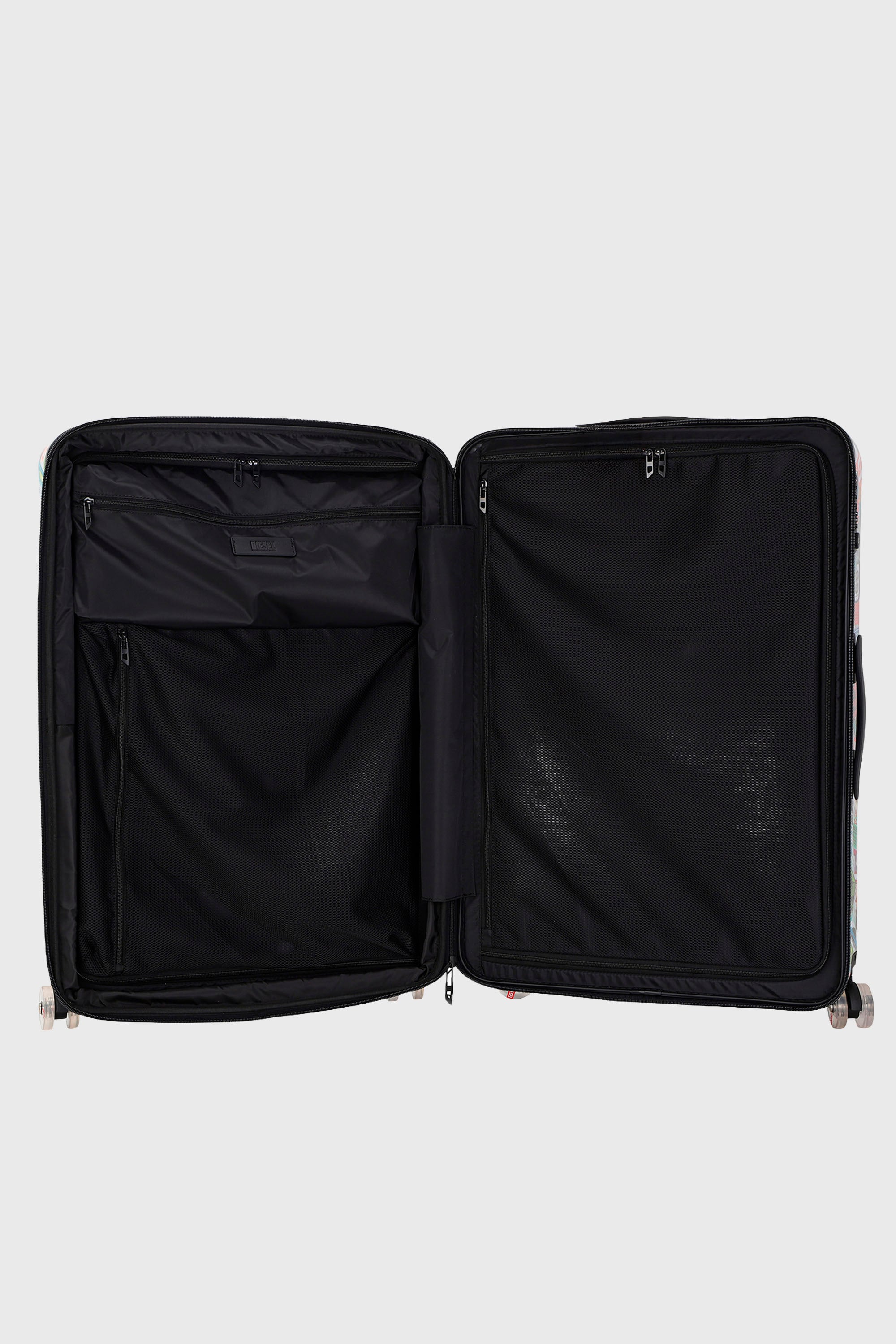 Diesel - DIESEL PC PRINTED TROLLEY-STICKERS- DSL0, Unisex's Sticker style suitcase size L in マルチカラー - 4