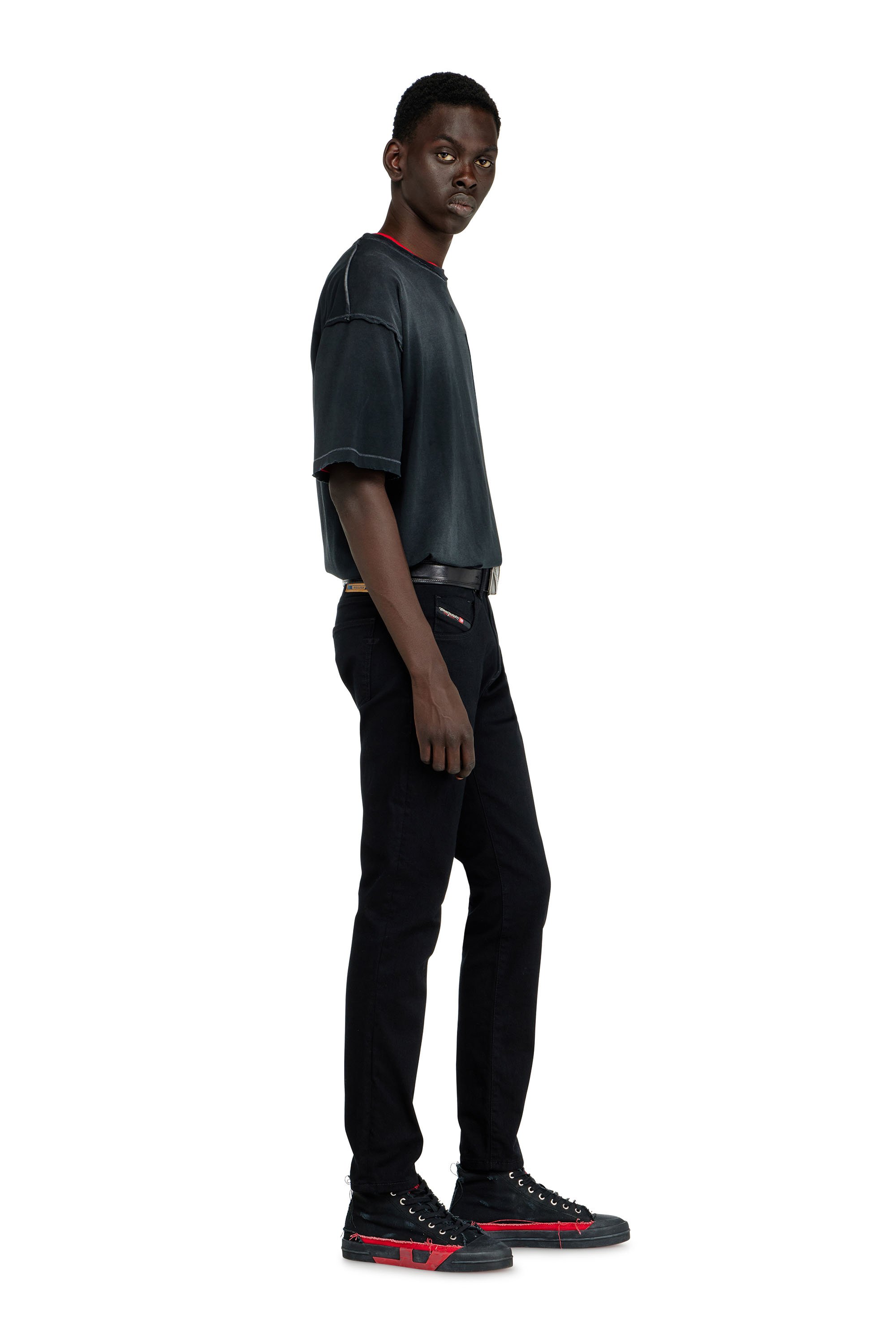 Diesel - Male's Slim Jeans 2019 D-Strukt 069YP, ブラック/ダークグレー - 2