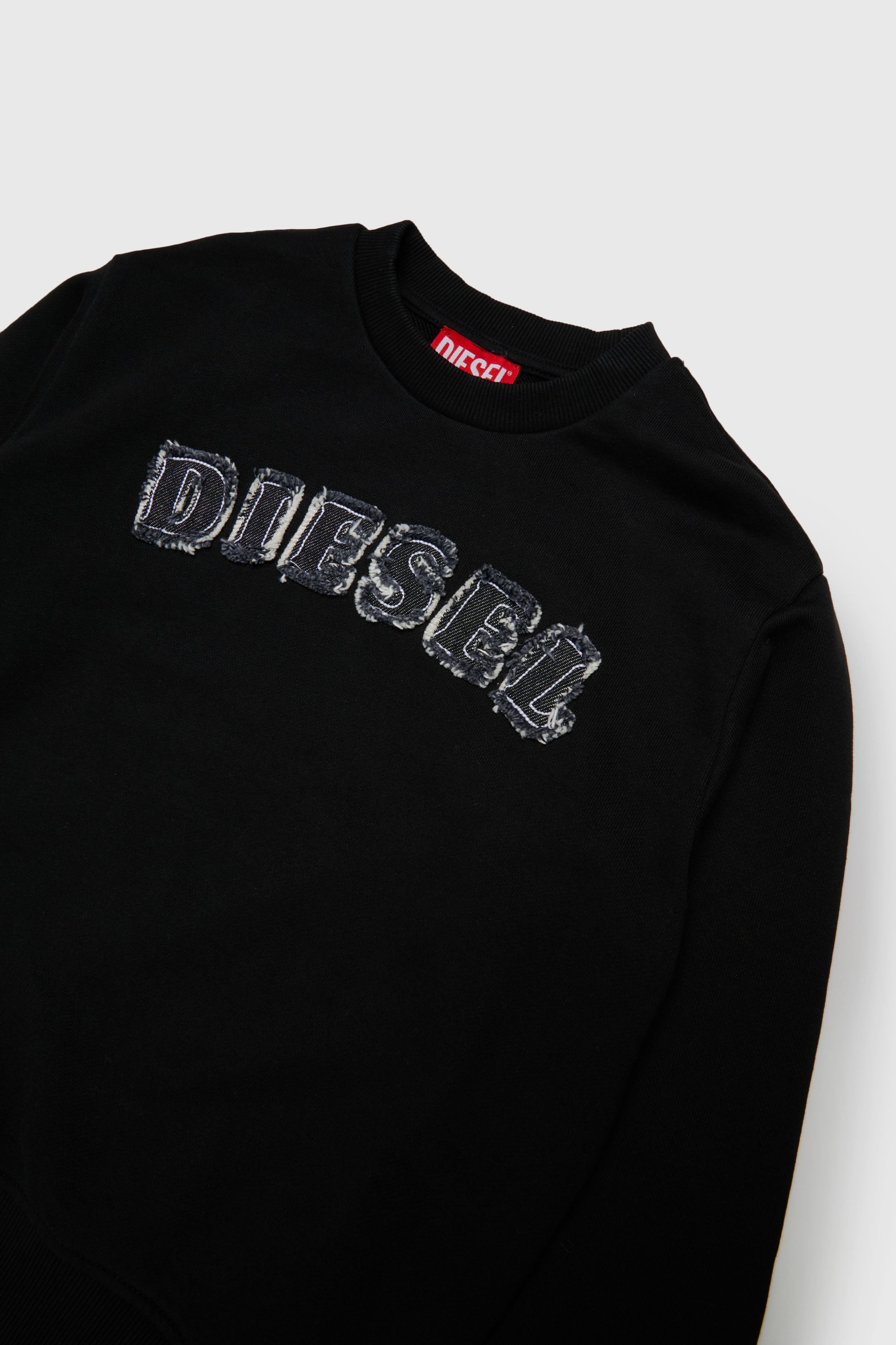 Diesel - SJEANS OVER, Male's スウェット in ブラック - 3