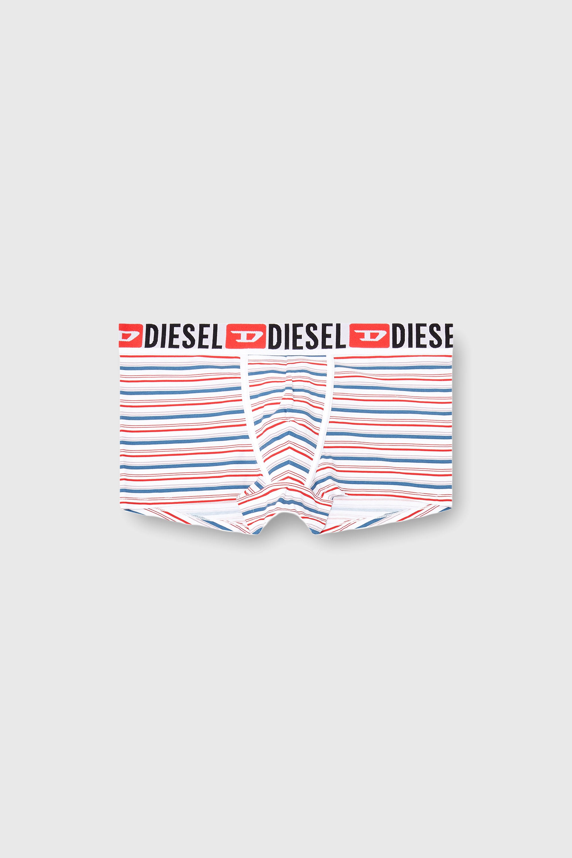 Diesel - DAMIEN, Male's ボクサーパンツ in ホワイト/レッド/ブルー - 2
