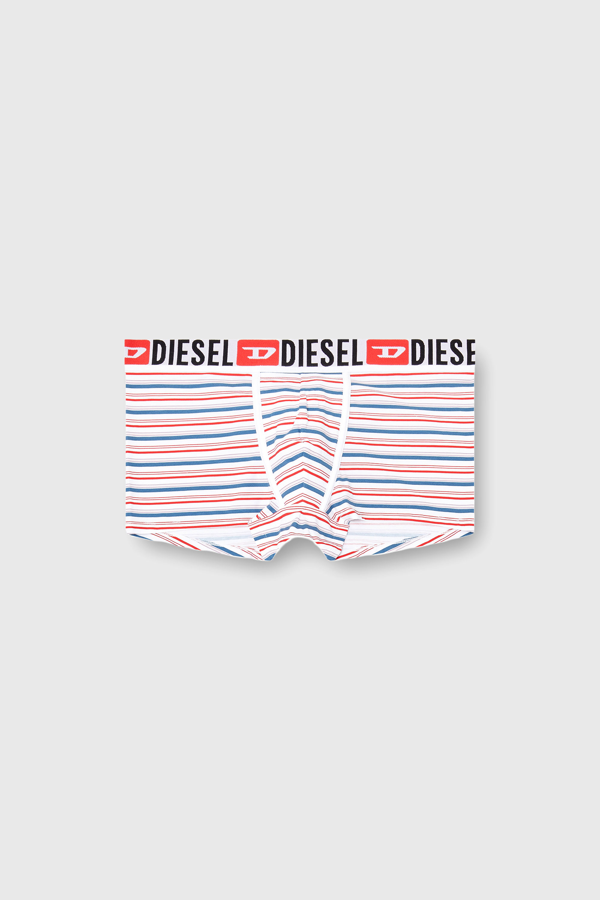 Diesel - DAMIEN, Male's ボクサーパンツ in ホワイト/レッド/ブルー - 2