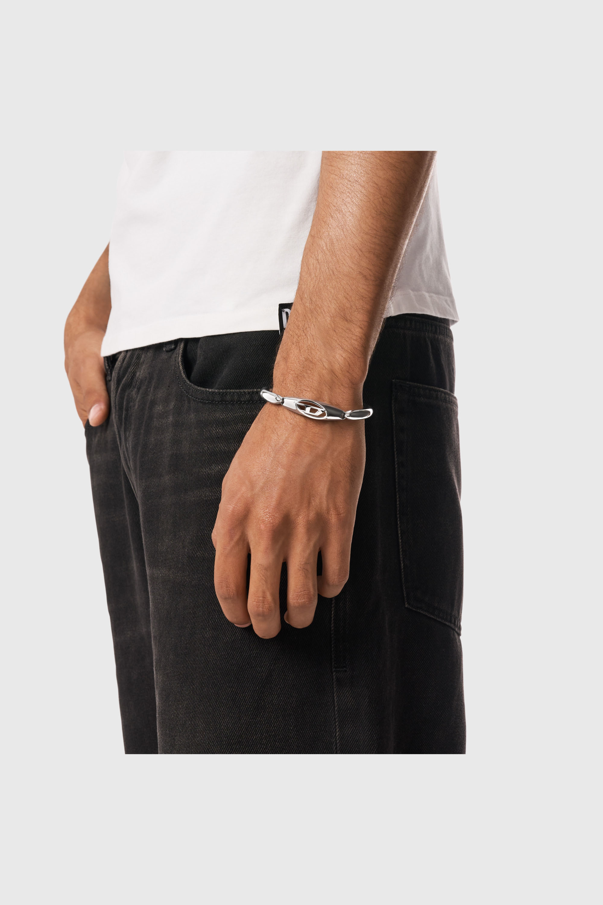 Diesel - DX1643040 JEWELLERY, Unisex's ブレスレット in シルバー - 4
