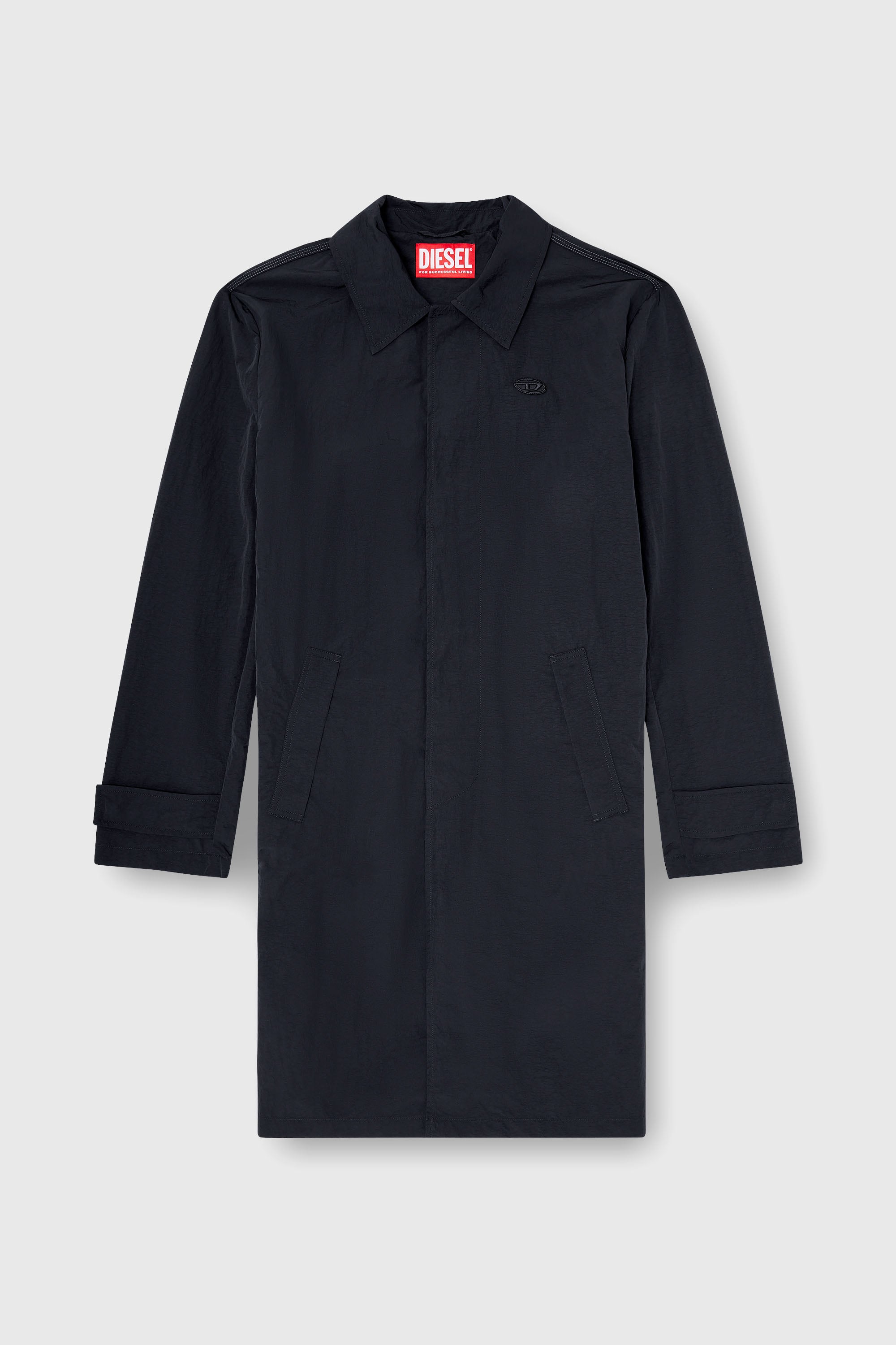 Diesel - J-BURHAT, Male's コート in ブラック - 2