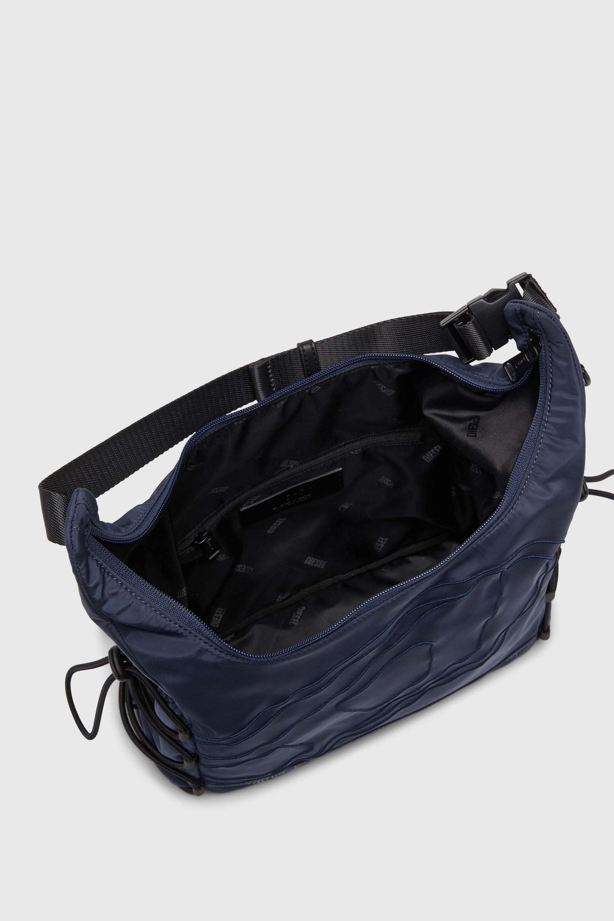 Diesel - TECH-D HOBO X, Male's ホーボーバッグ in ブルー - 4