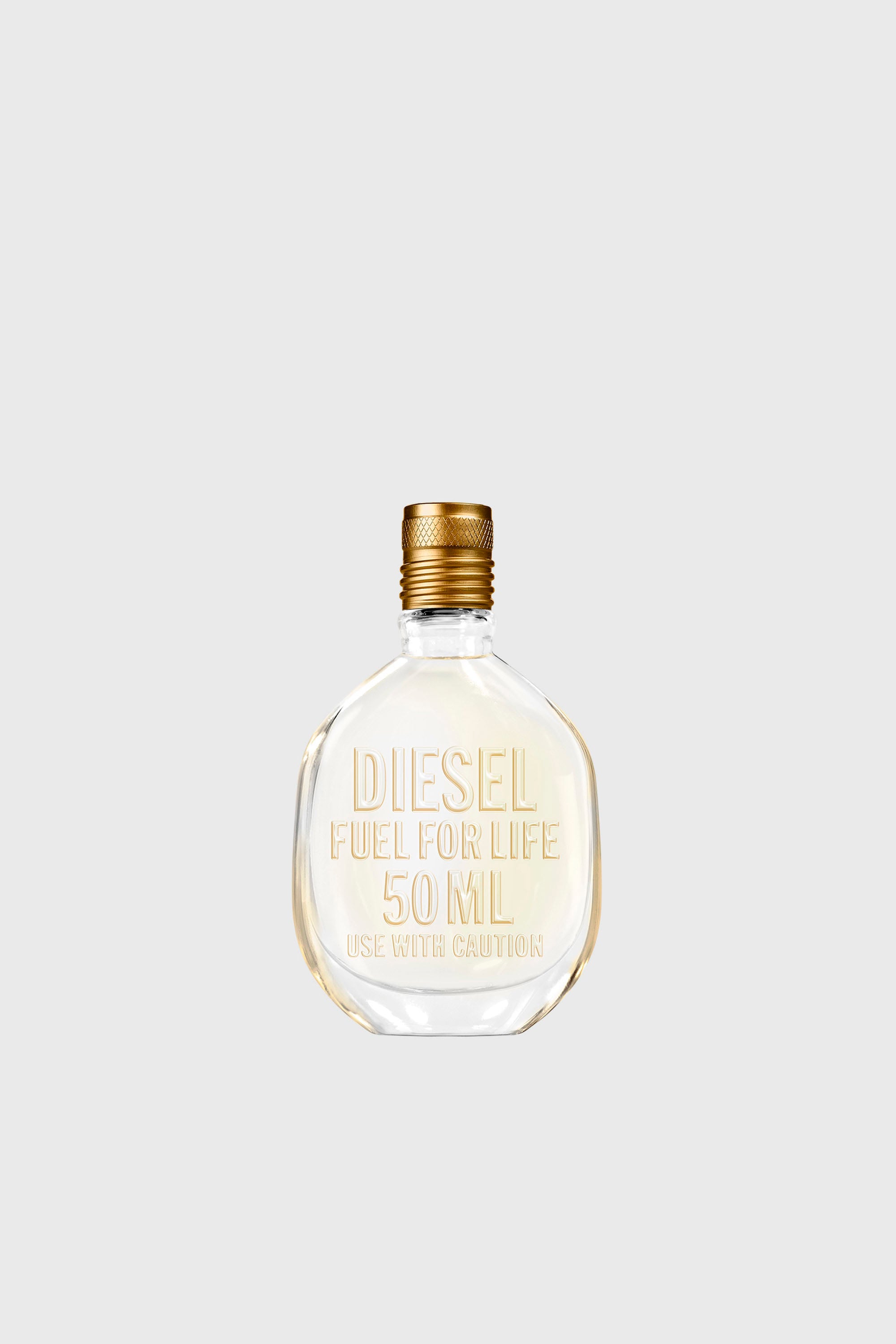 Diesel - FUEL FOR LIFE 50ML WITHOUT POUCH  LC403500 FRAGRANCE, Male's Fuel For Life Man, 50ml, Eau De Toilette in ベージュ - 1