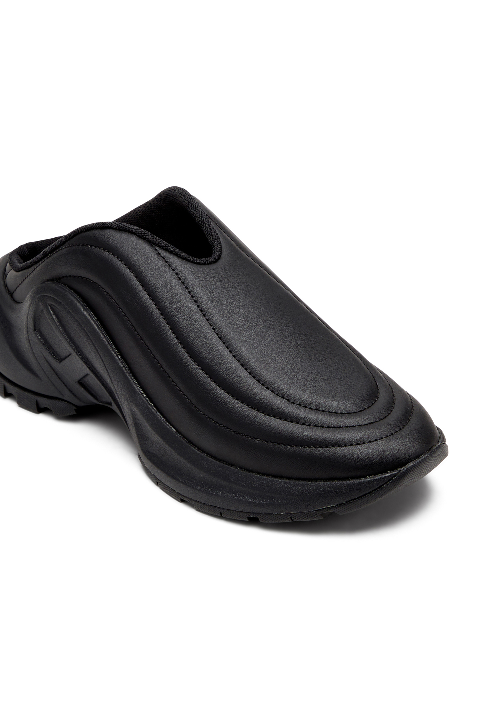 Diesel - S-D-RUNNER MULE X, Unisex's ミュールスニーカー in ブラック - 6