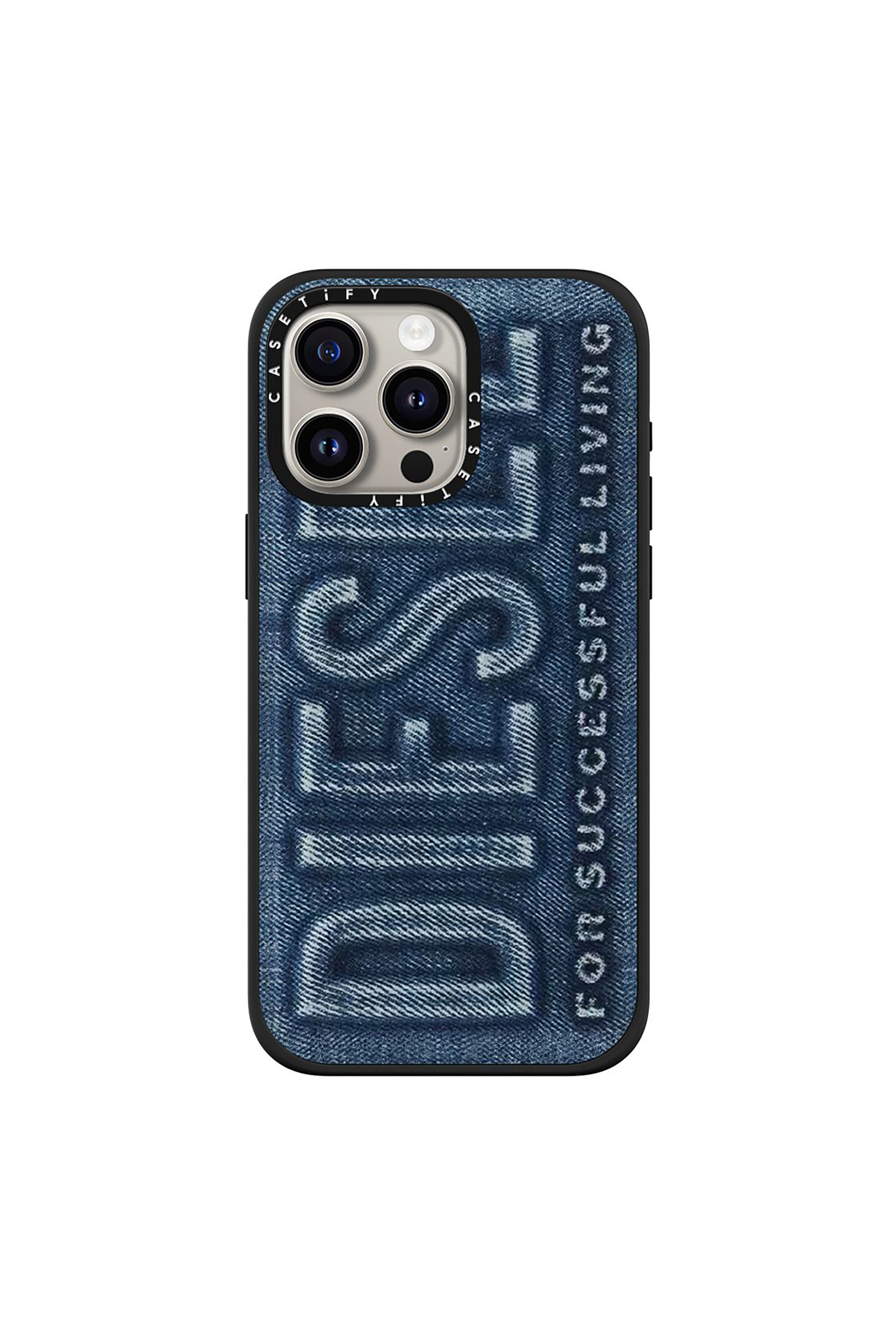 Diesel - 60572 MOULDED CASE, Unisex's iPhone 15 Pro Max in ブルー - 1