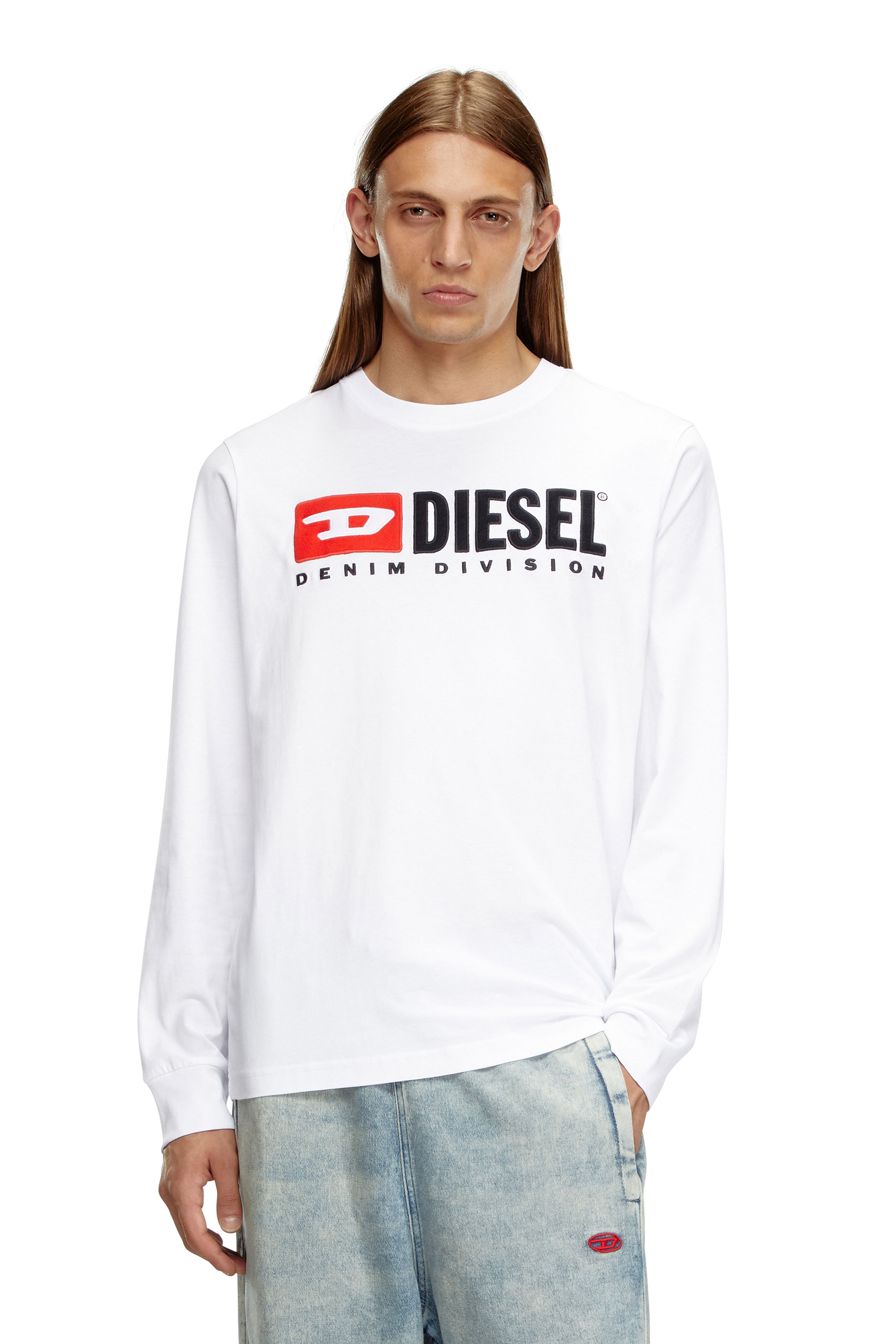 Diesel - T-JUST-LS-DIV, ホワイト - Image 2