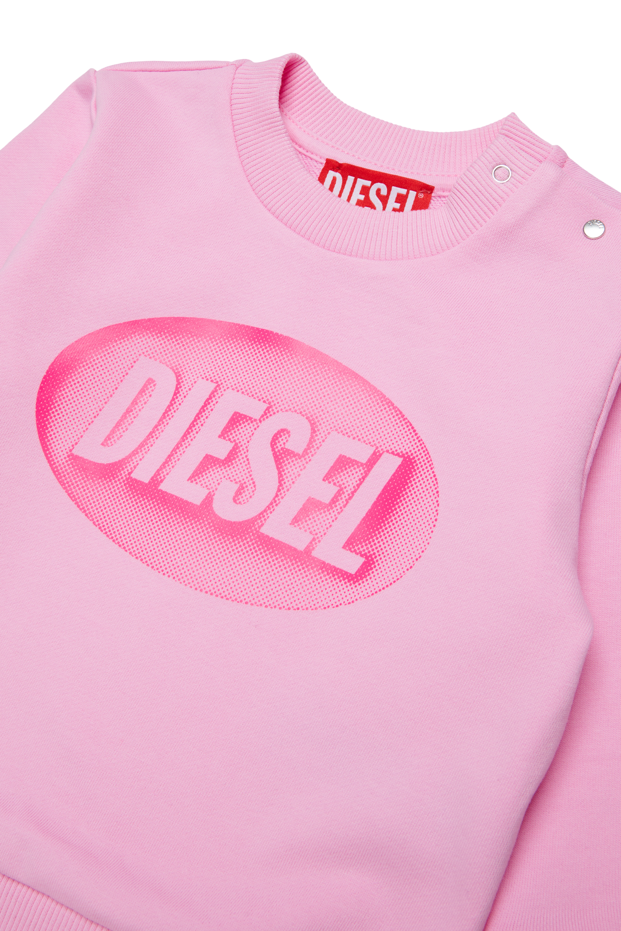 Diesel - SDSELB, Unisex's スウェット in ピンク / ホワイト - 3