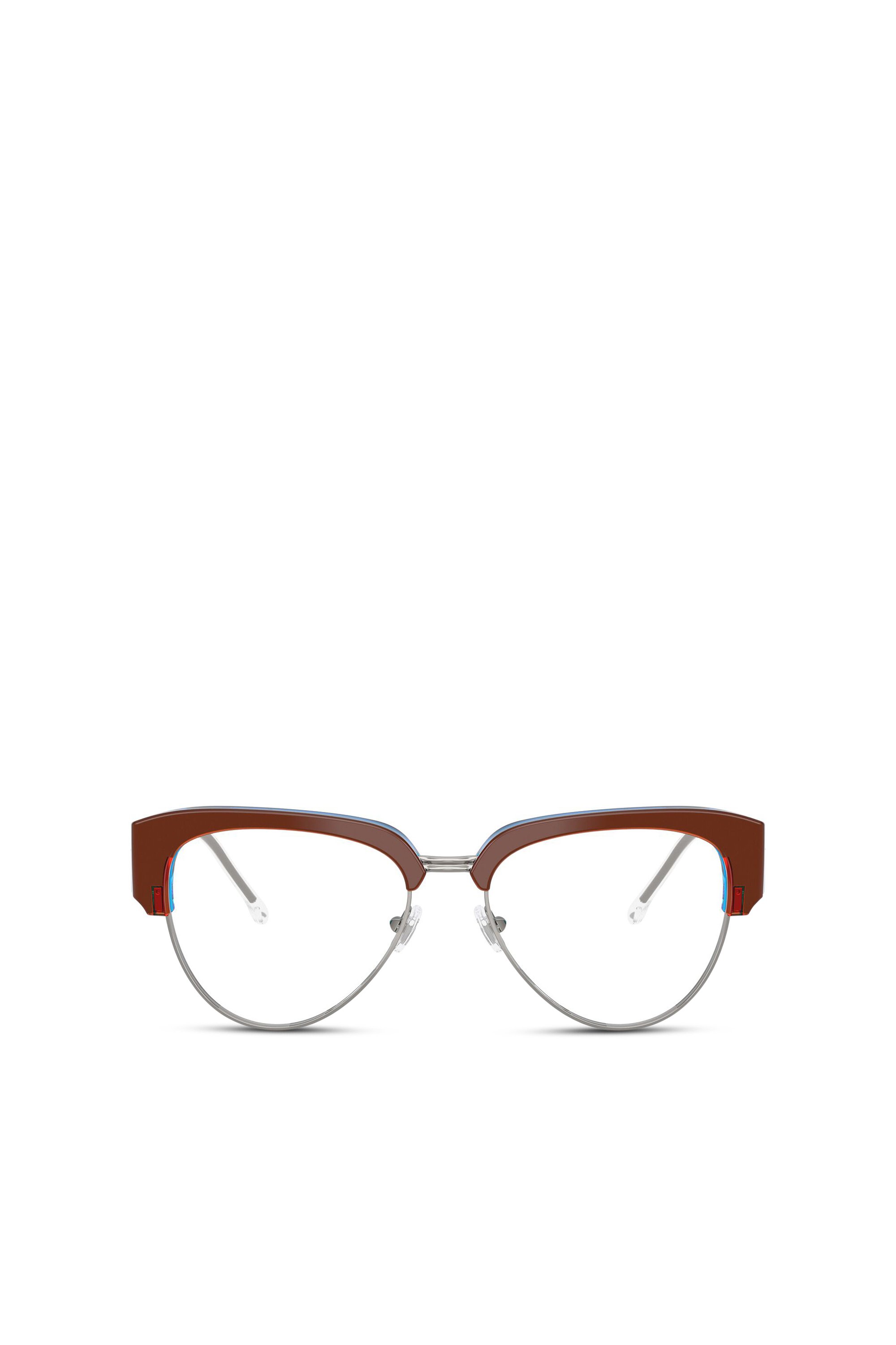 0DL4023 OPTICAL, ブラウン/ブルー