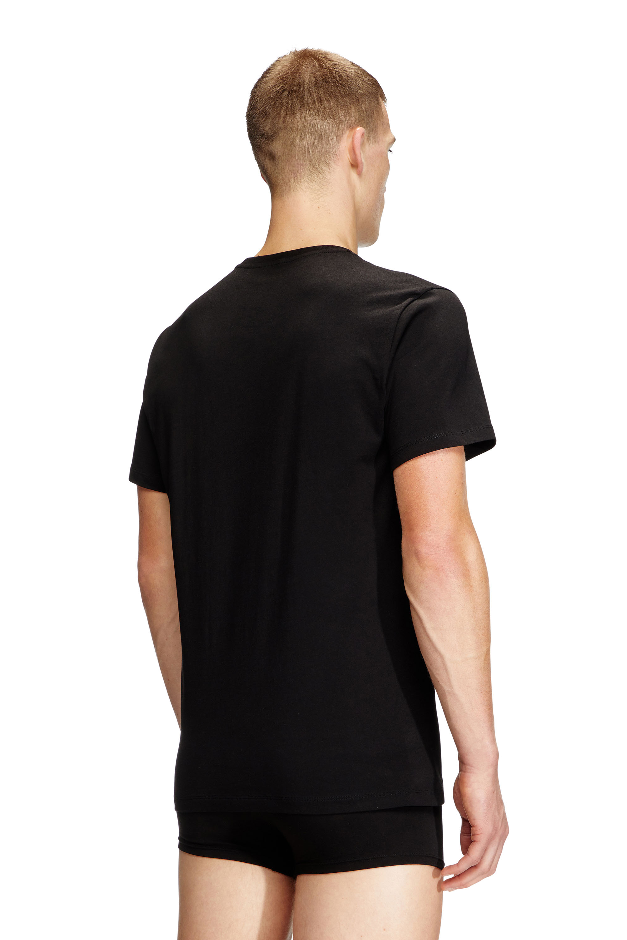 Diesel - RANDAL-D-BOX-3PACK, Male's Tシャツ3枚パック in ブラック - 4