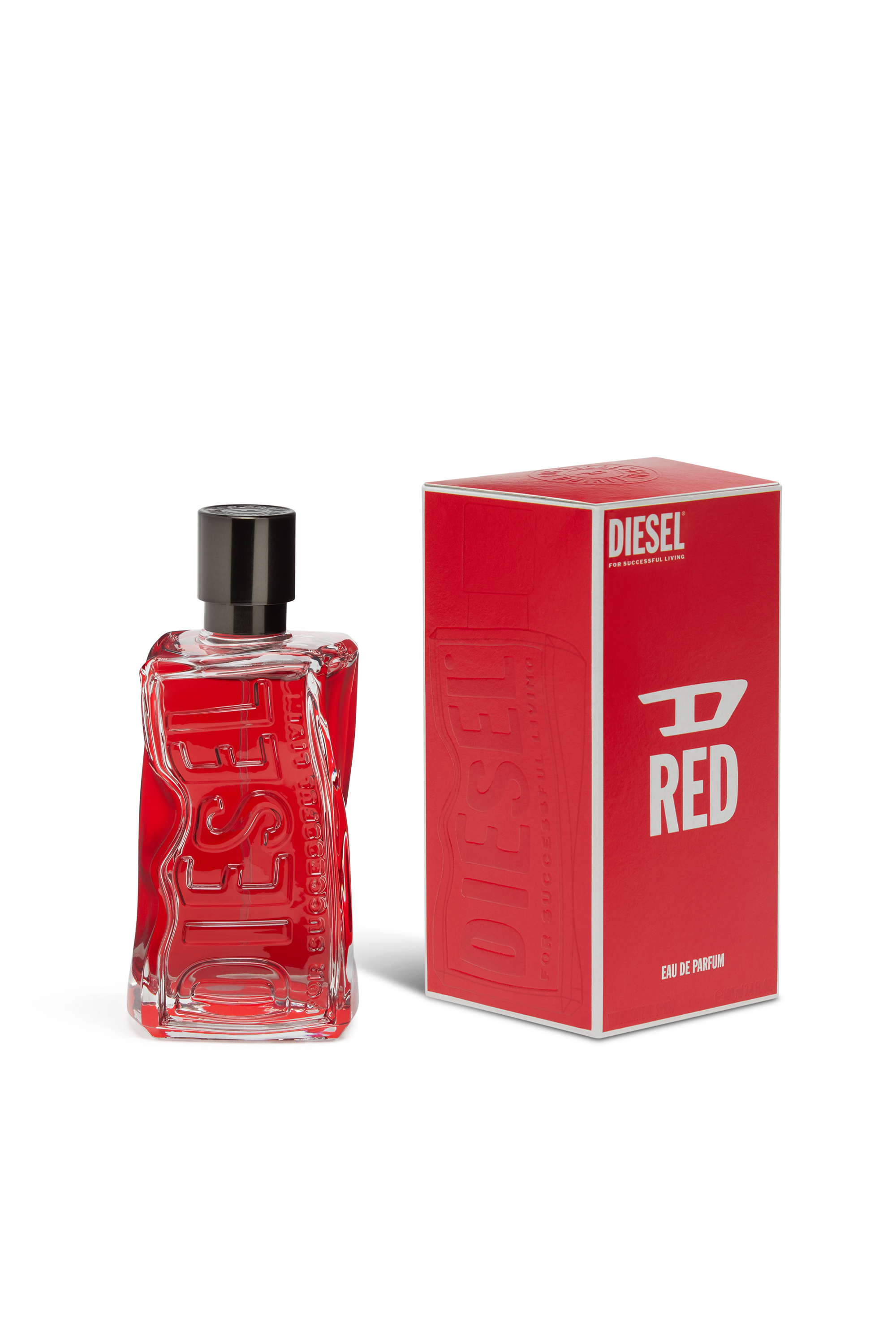 Diesel - D RED 50 ML, Male's D RED 50ml, 1.7 FL.OZ., Eau de Parfum in レッド - 2