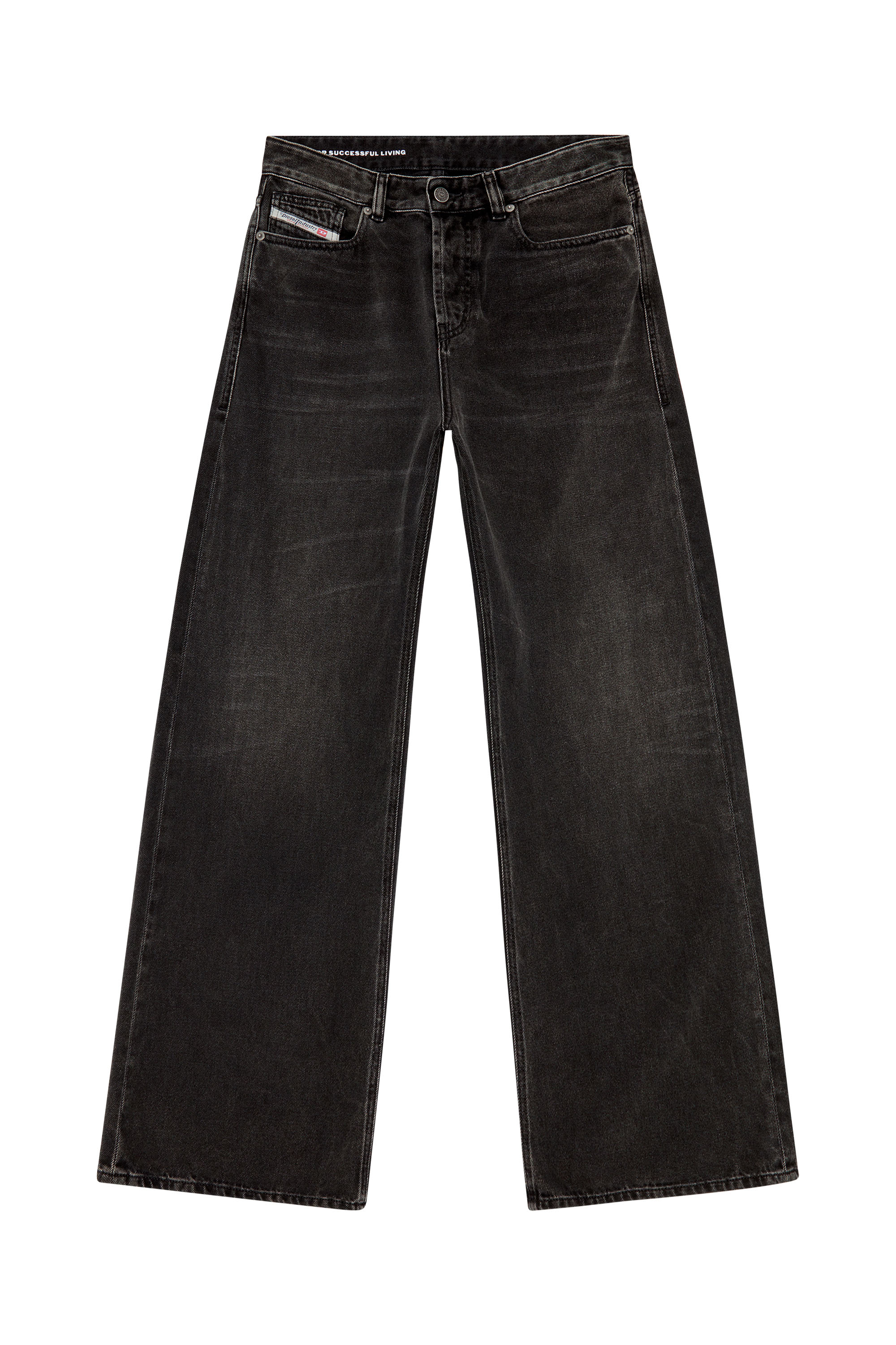 Diesel - Straight Jeans 1996 D-Sire 09J96, ブラック/ダークグレー - Image 5