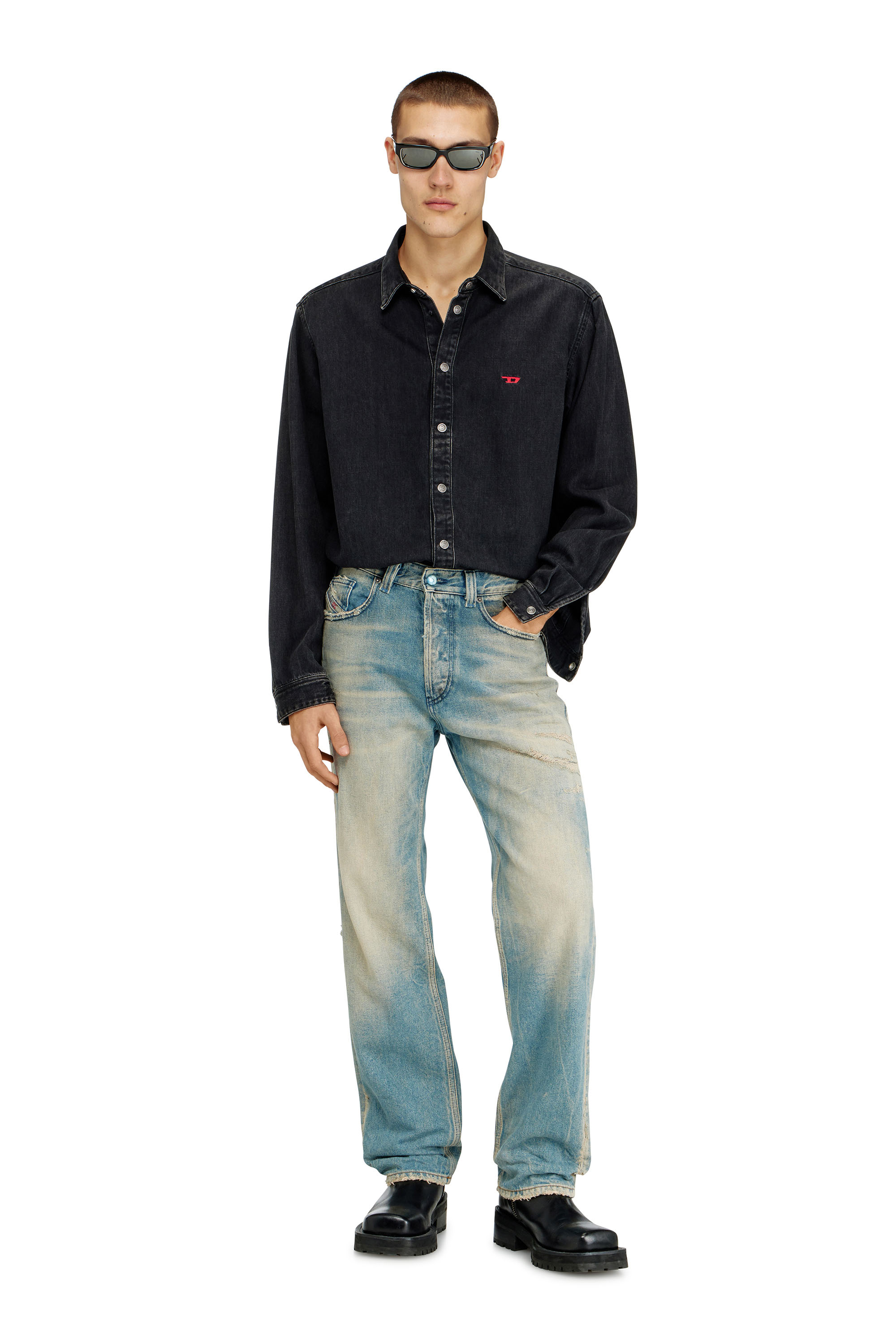 Diesel - Male's Regular Jeans 2024 D-Macs 09N30, ライトブルー - 2