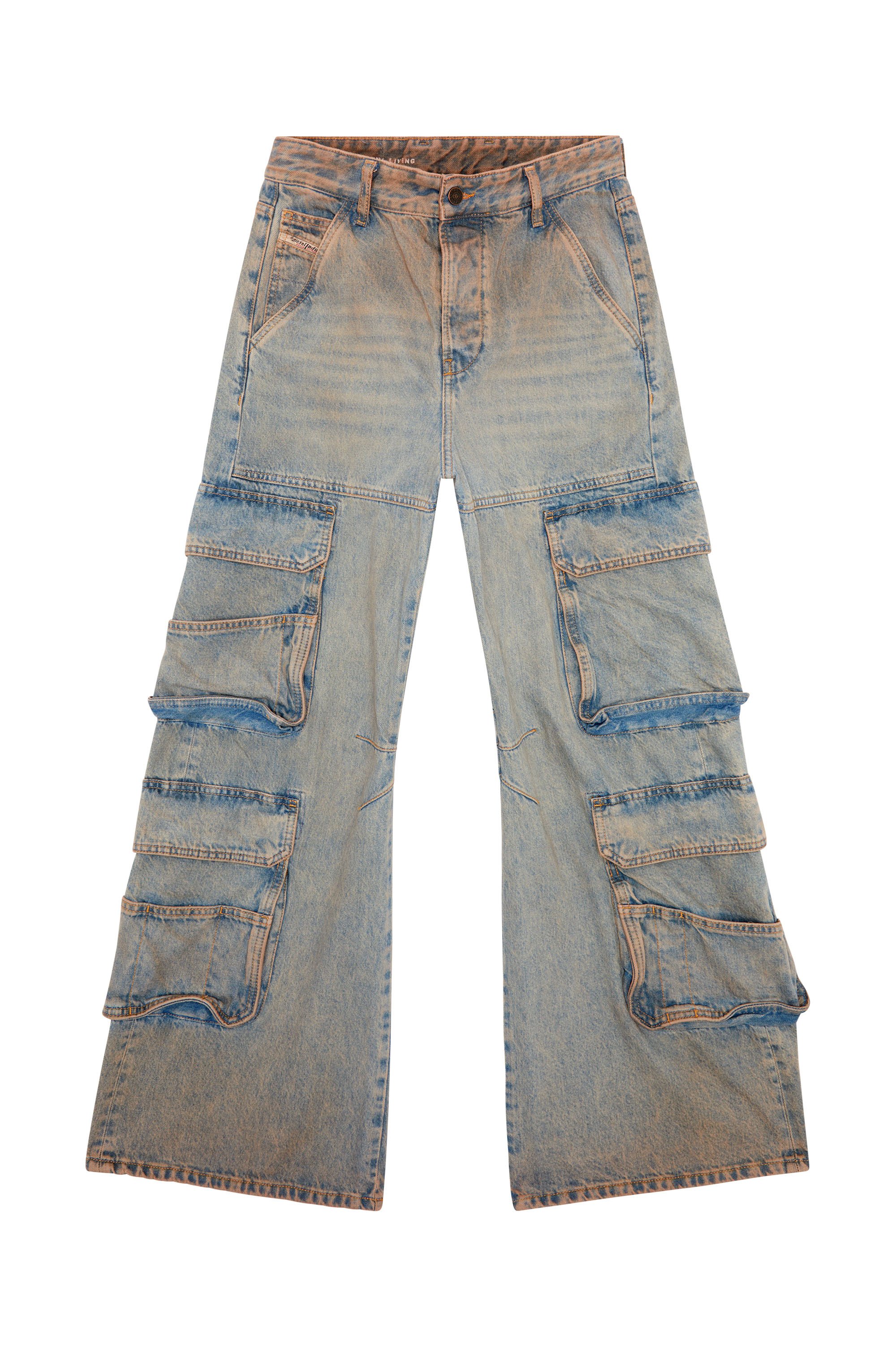 Diesel - Straight Jeans 1996 D-Sire 0KIAI, ライトブルー - Image 3