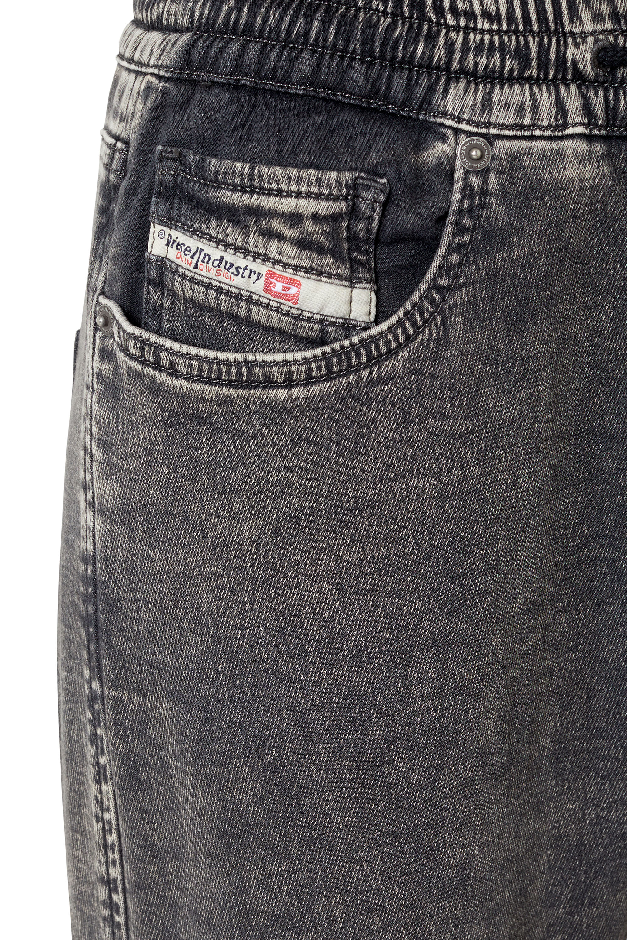 Diesel - Slim 2051 D-Ursy Track Denim 069ZF, ブラック/ダークグレー - Image 3