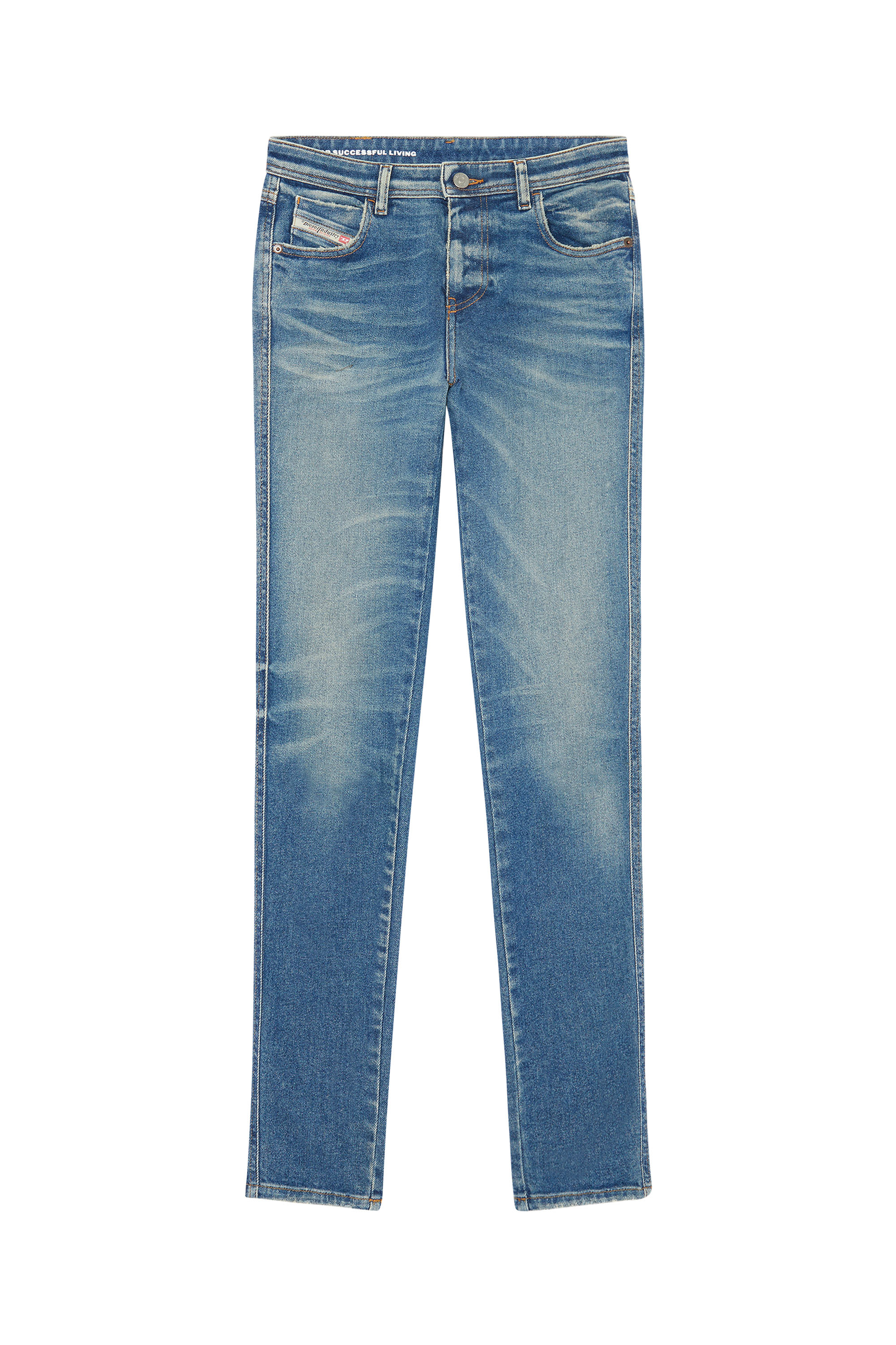 Diesel - Skinny Jeans 2015 Babhila 09E88, ミディアムブルー - Image 5