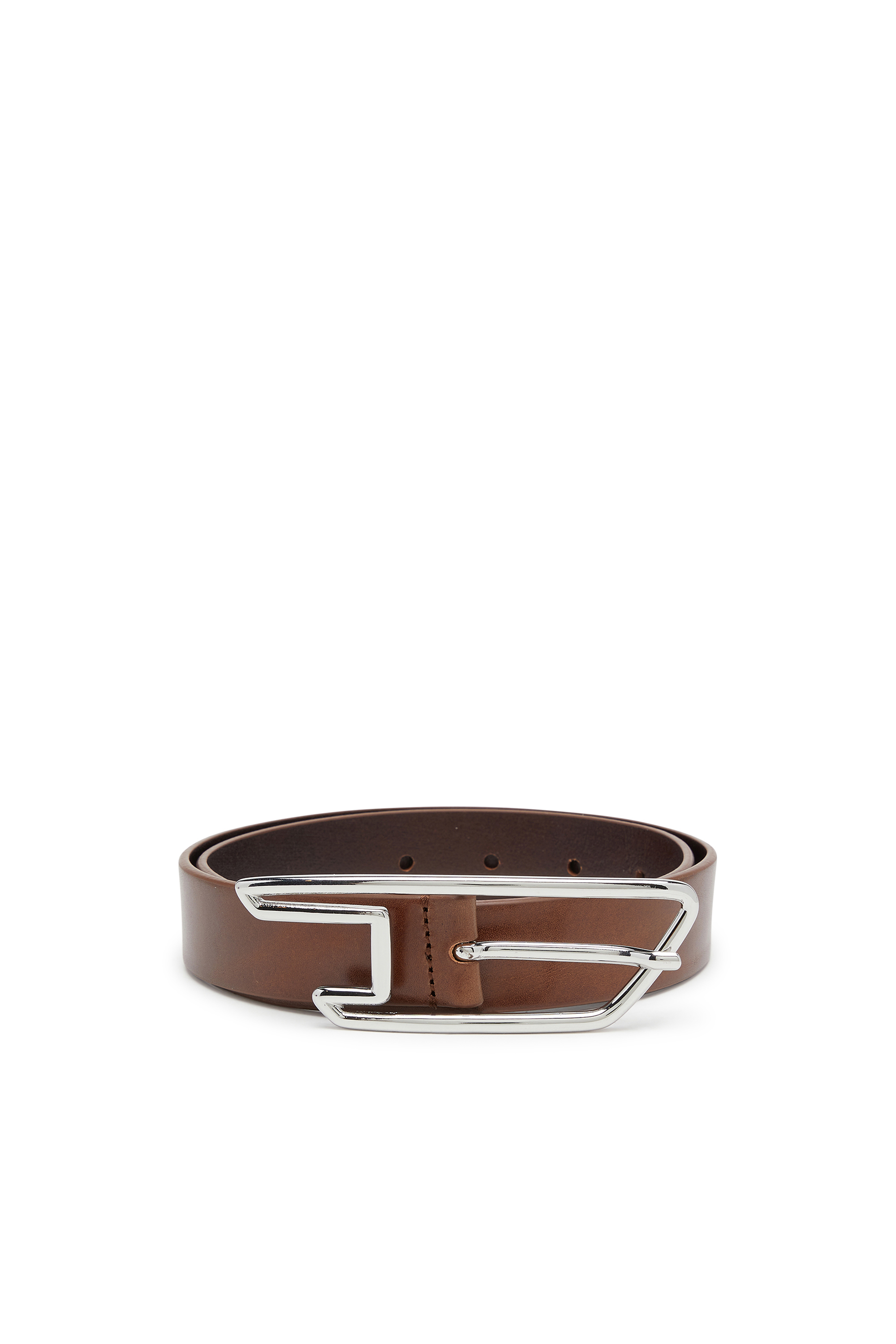 Diesel - B-D LINE W 30, Female's レザーベルト in ブラウン - 1