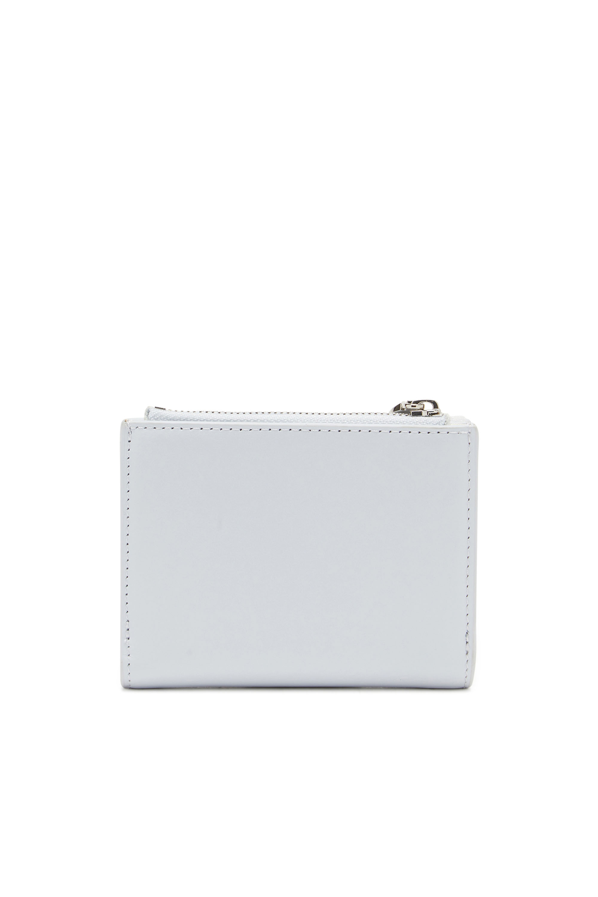 Diesel - 1DR BI-FOLD ZIP II, Female's Small wallet in pastel leather in ライトブルー - 2