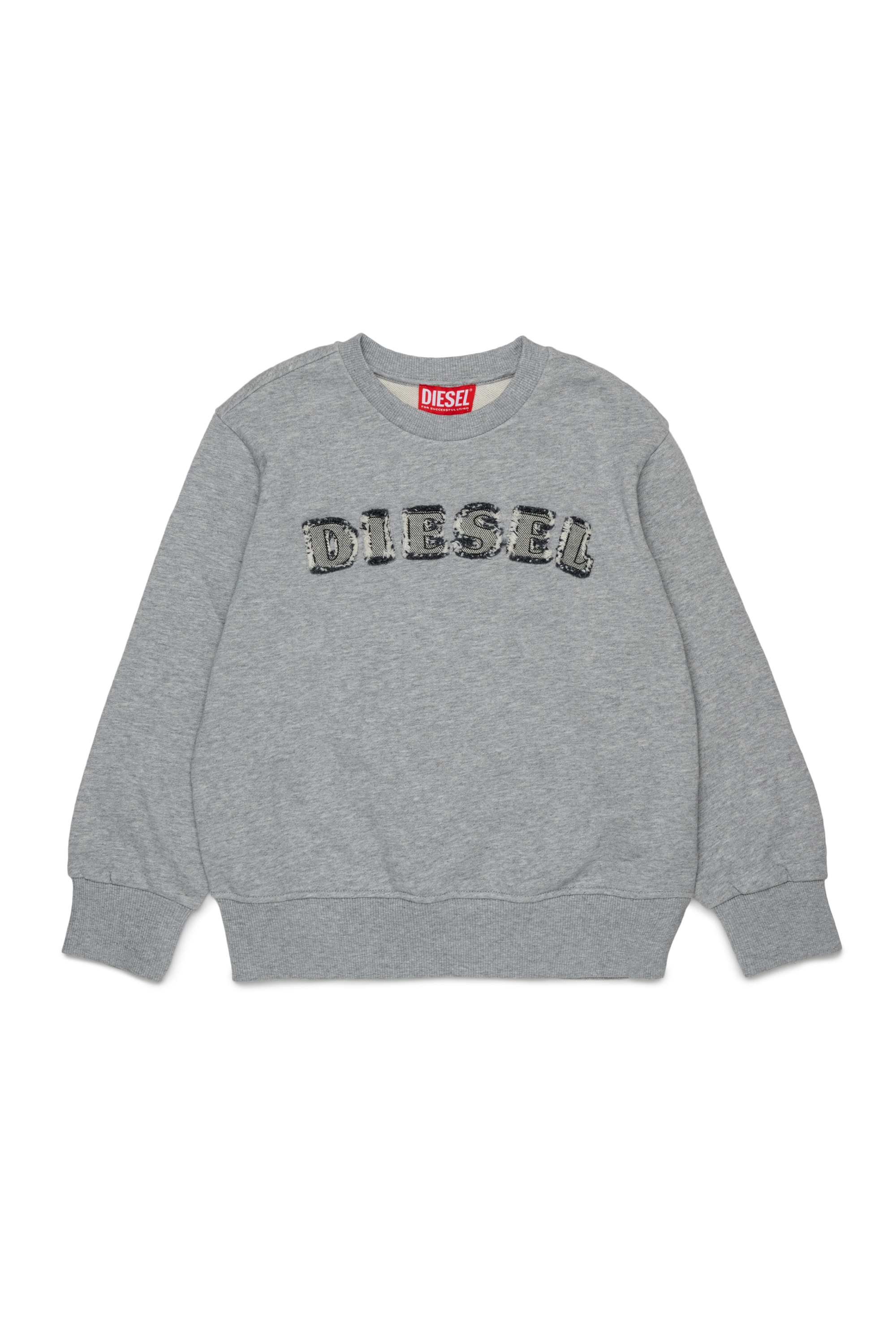 Diesel - SJEANS OVER, Male's スウェット in グレー - 1