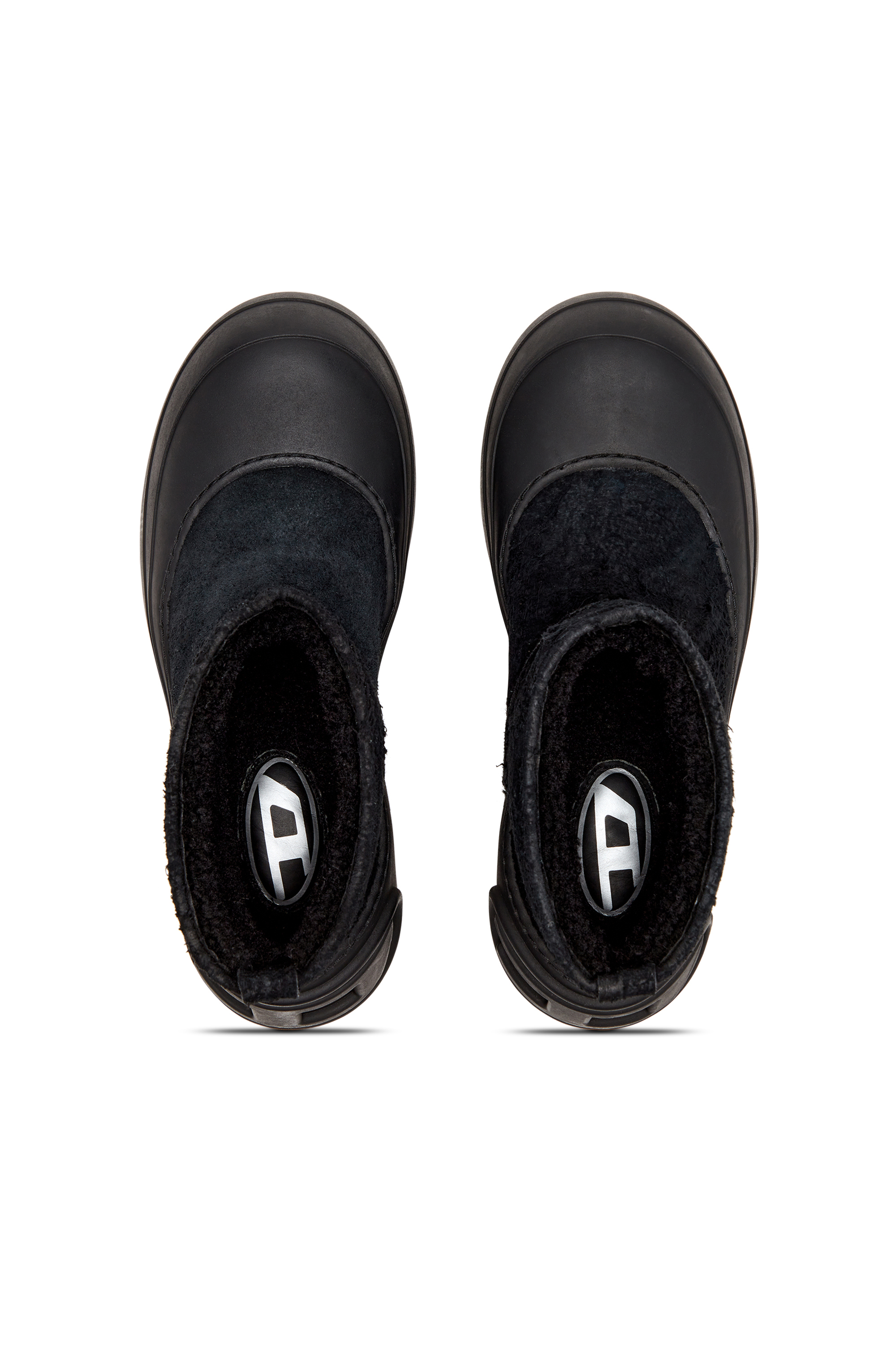 Diesel - D-DONALD MONTONE, Male's D-Donald-Chunky ankle boot with lug sole in ブラック - 5