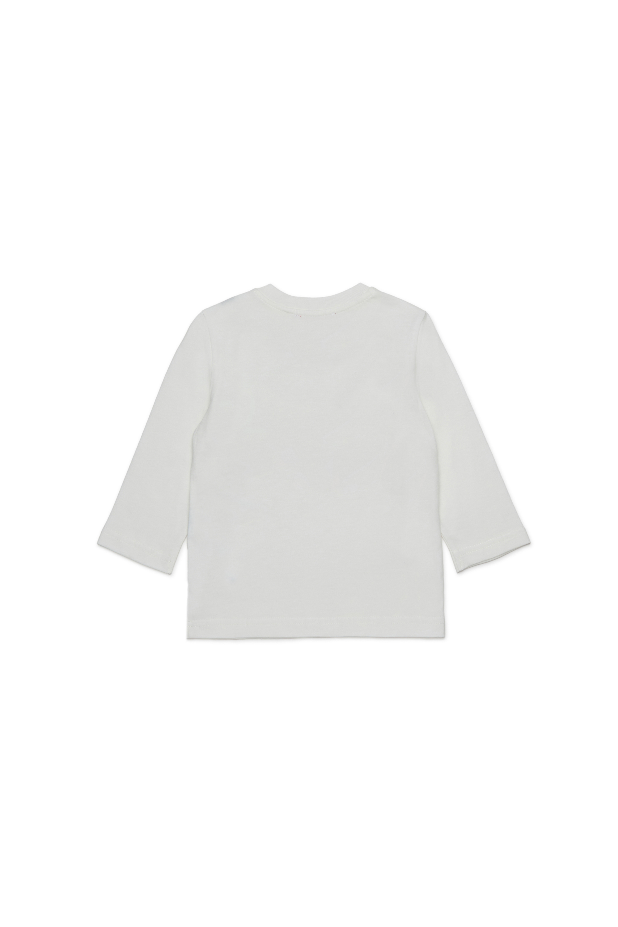 Diesel - TRAVONB, Male's 長袖Tシャツ in ホワイト - 2