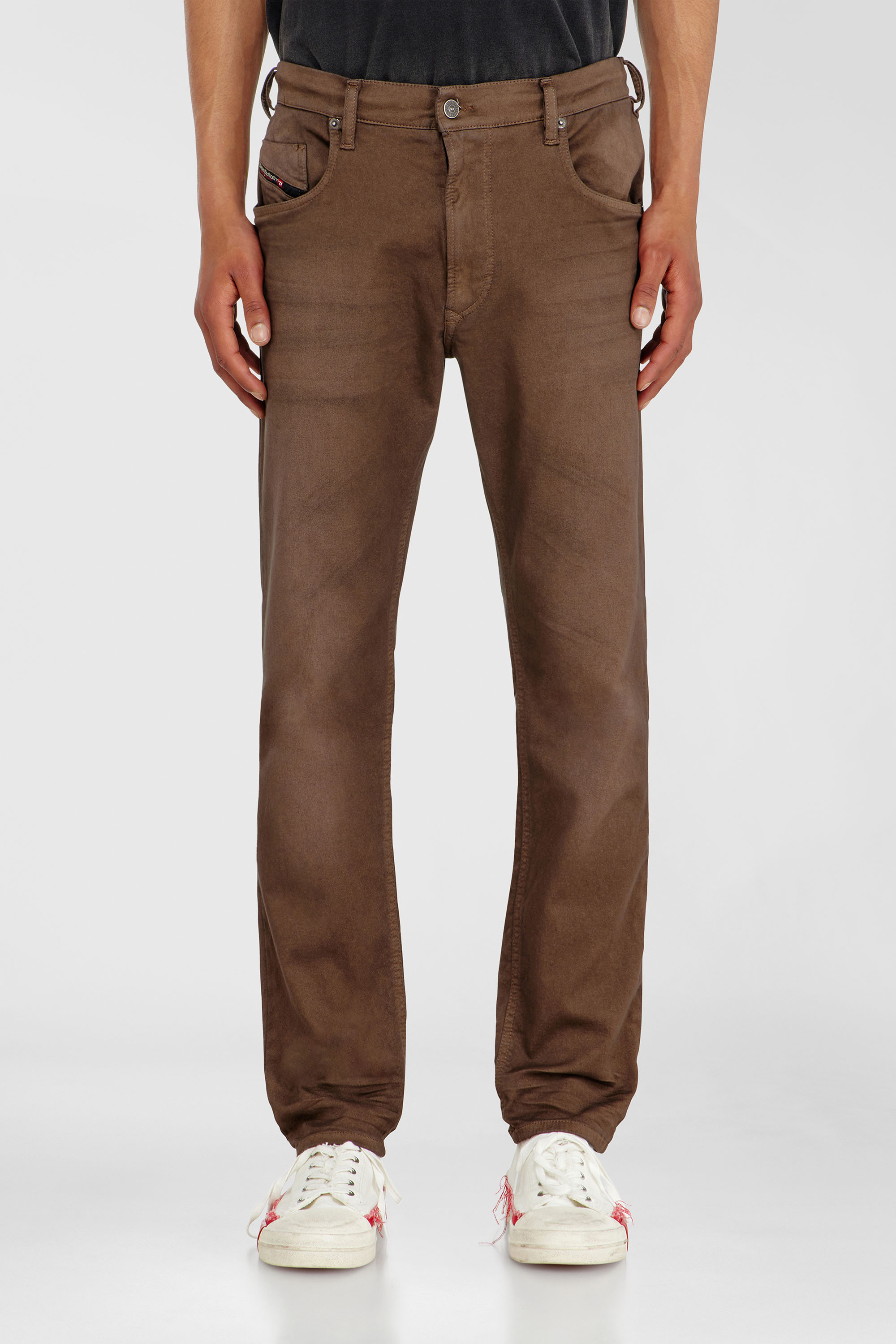 Diesel - Male's Regular 2032 D-Krooley-BW Joggjeans&reg; 0670M, ブラウン - 1