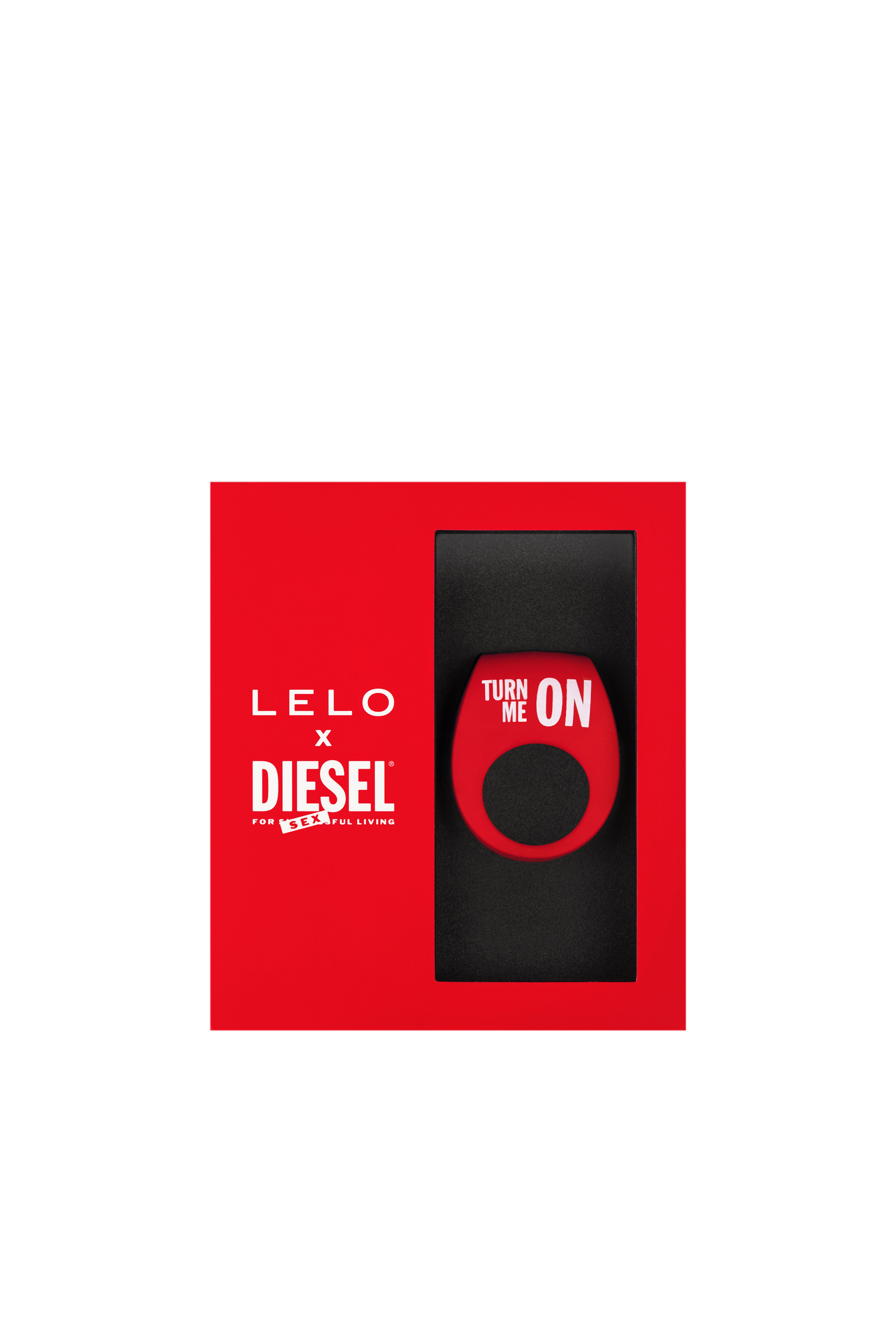 8694 TOR 2 X DIESEL Vibrating ring｜レッド｜メンズ｜DIESEL