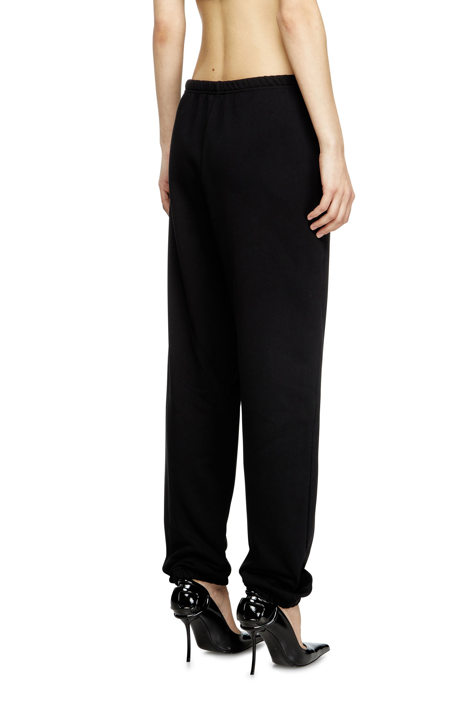 Diesel - P-LACYN-OD, Female's Sweatpants with metal-effect Oval D logo in ブラック - 4
