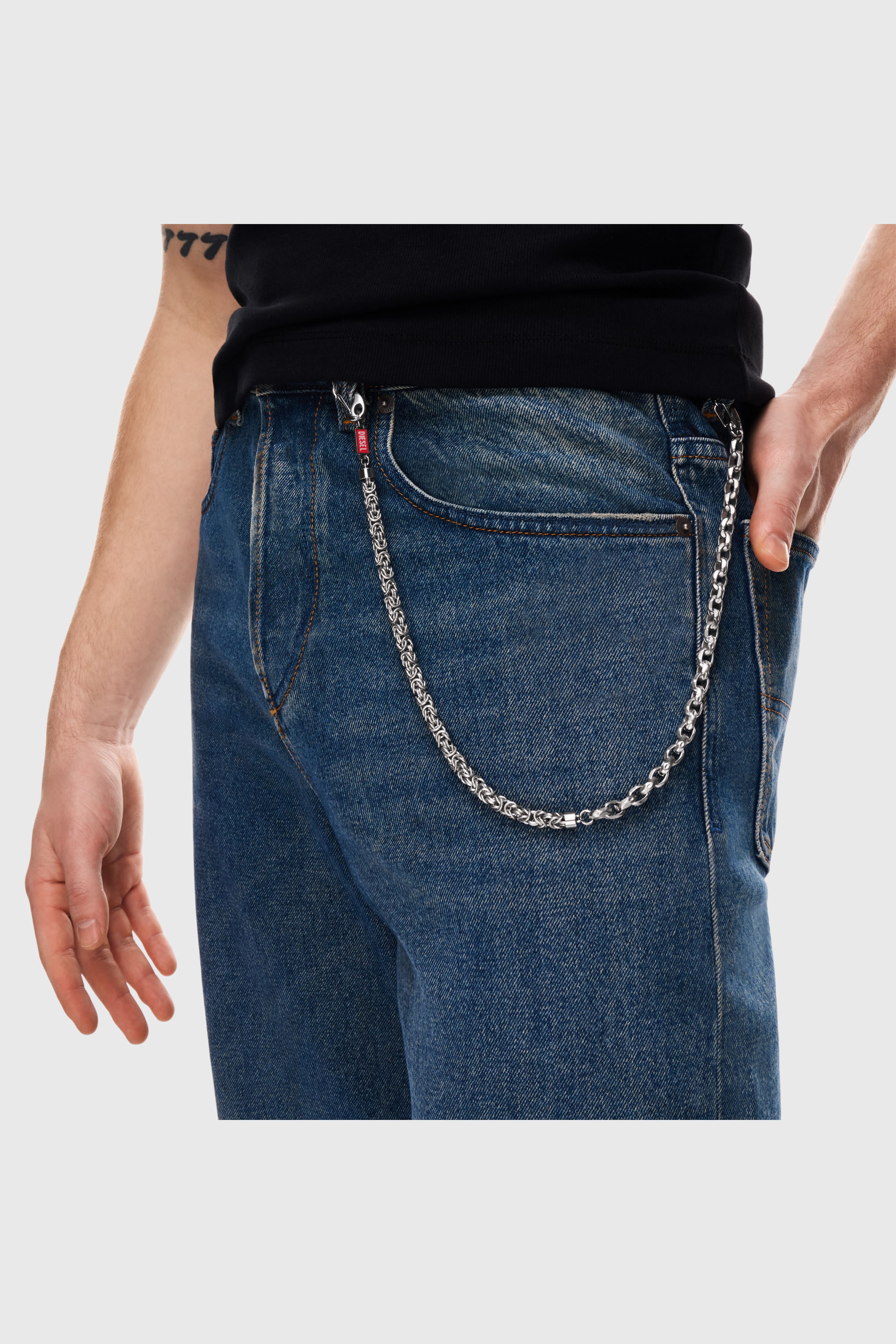 Diesel - DX1694040 JEWELLERY, Unisex's ネックレス in シルバー - 5