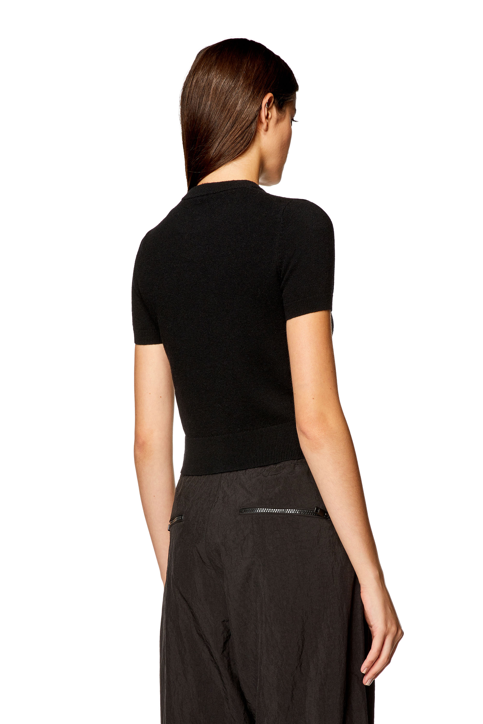 Diesel - M-ARGA, Female's ニット in ブラック - 4